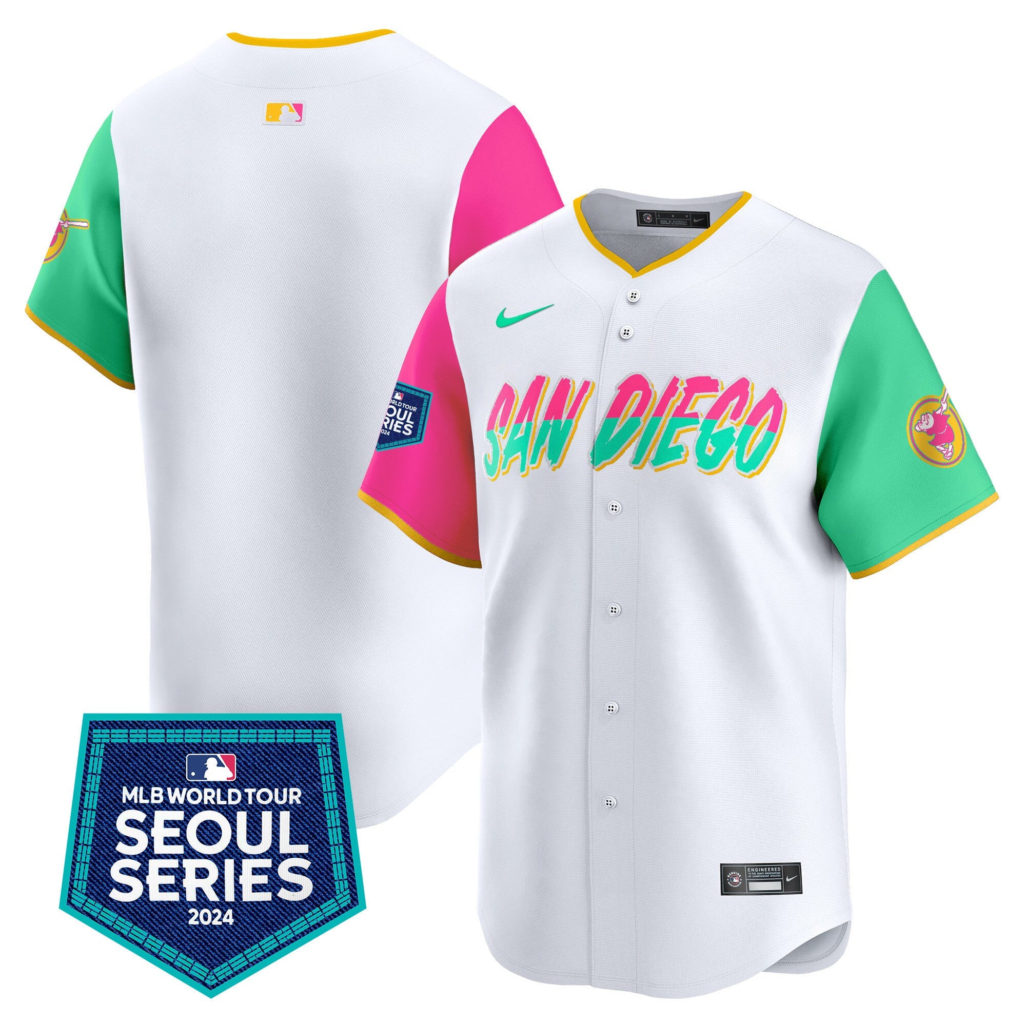 Men’s 2024 World Tour Seoul Series Patch Vapor Premier Limited Jersey
