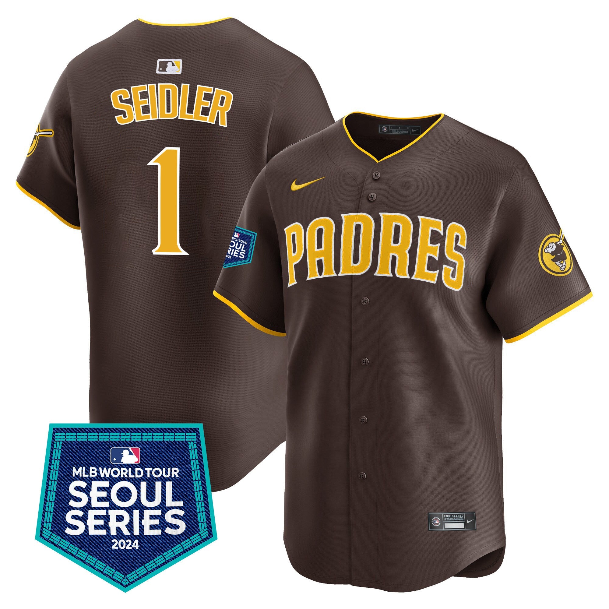 Men’s 2024 World Tour Seoul Series Patch Vapor Premier Limited Jersey
