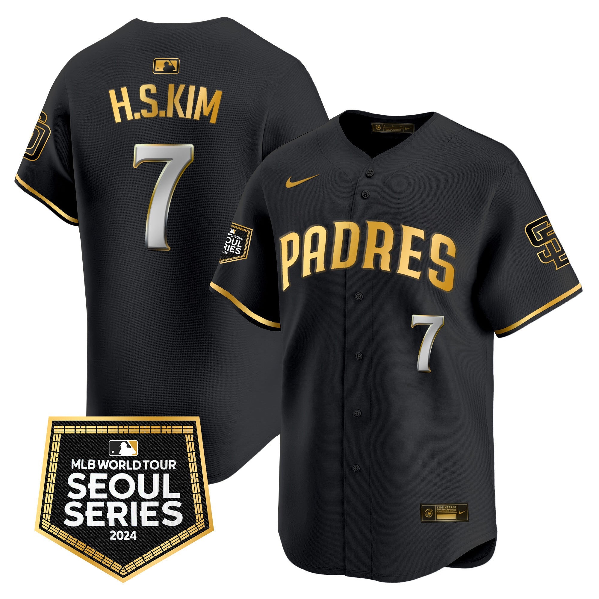 Men’s 2024 World Tour Seoul Series Patch Vapor Premier Limited Jersey