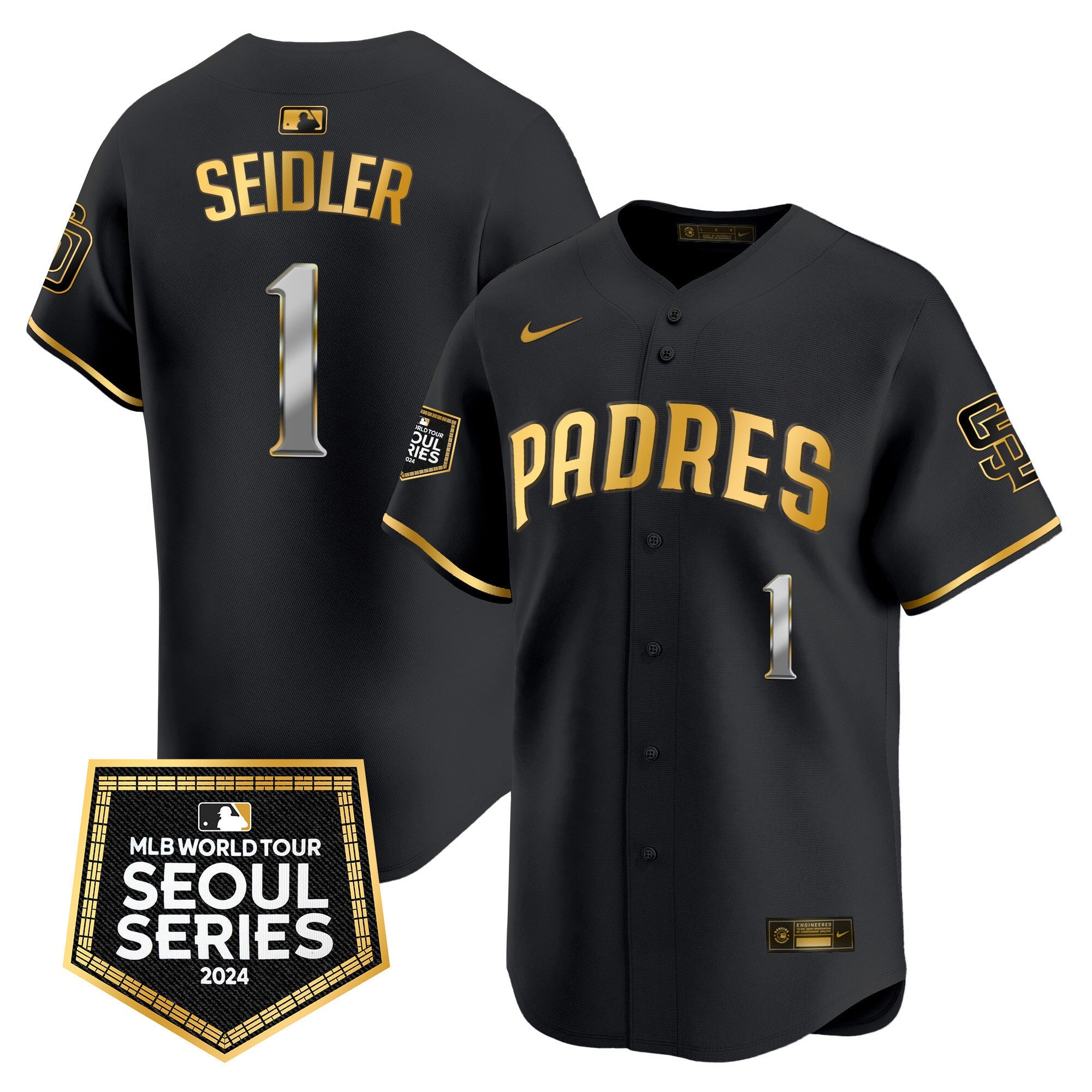Men’s 2024 World Tour Seoul Series Patch Vapor Premier Limited Jersey