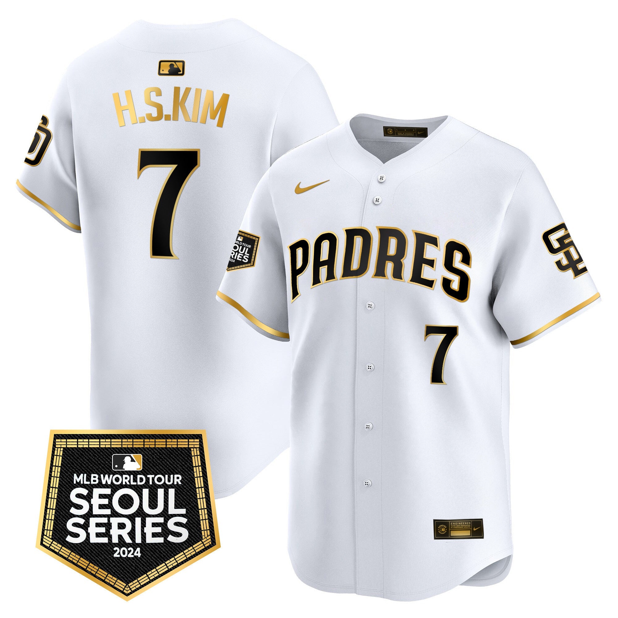 Men’s 2024 World Tour Seoul Series Patch Vapor Premier Limited Jersey