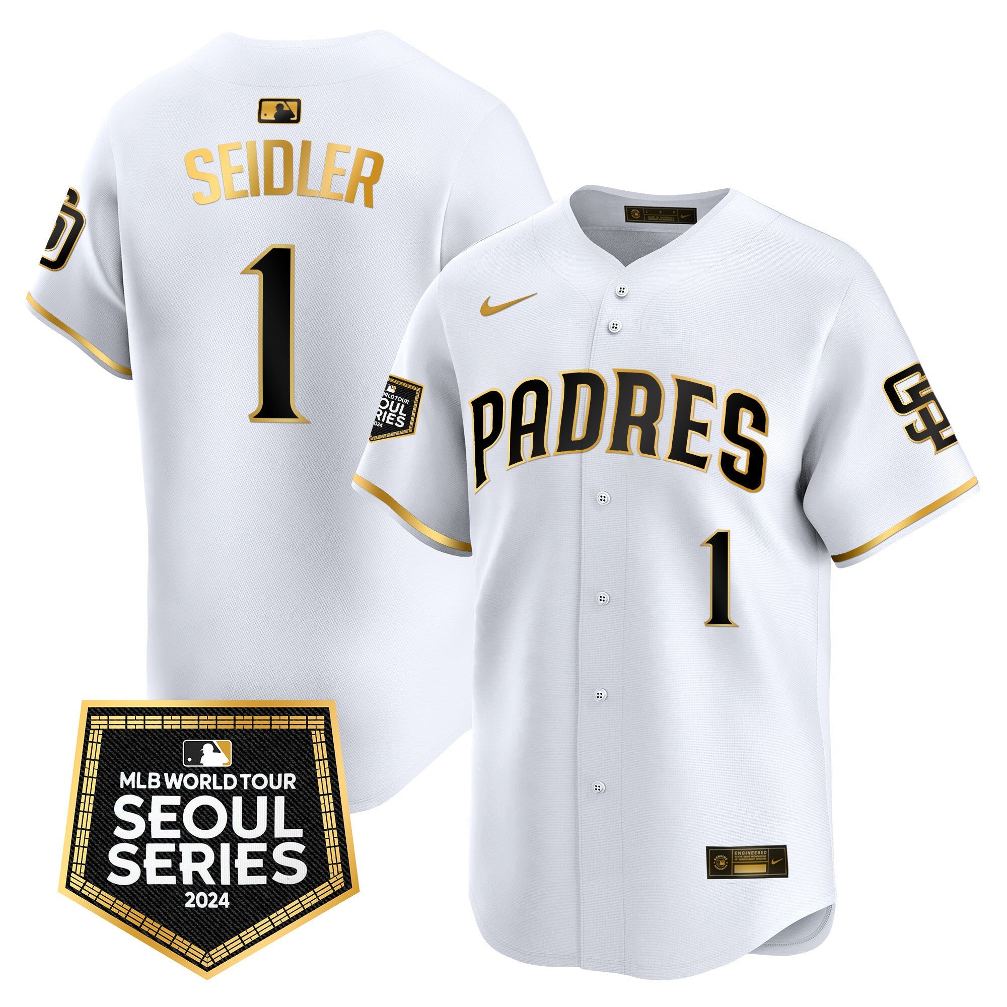 Men’s 2024 World Tour Seoul Series Patch Vapor Premier Limited Jersey