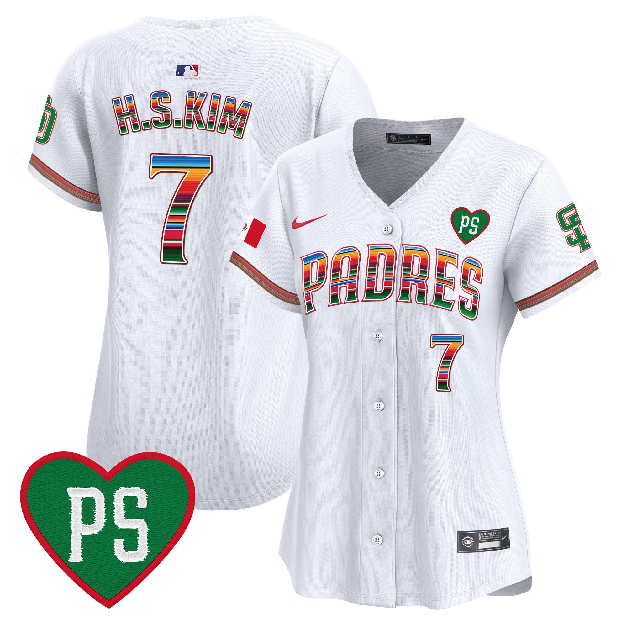 Women’s Mexico “For Peter” Patch Vapor Premier Limited Jersey