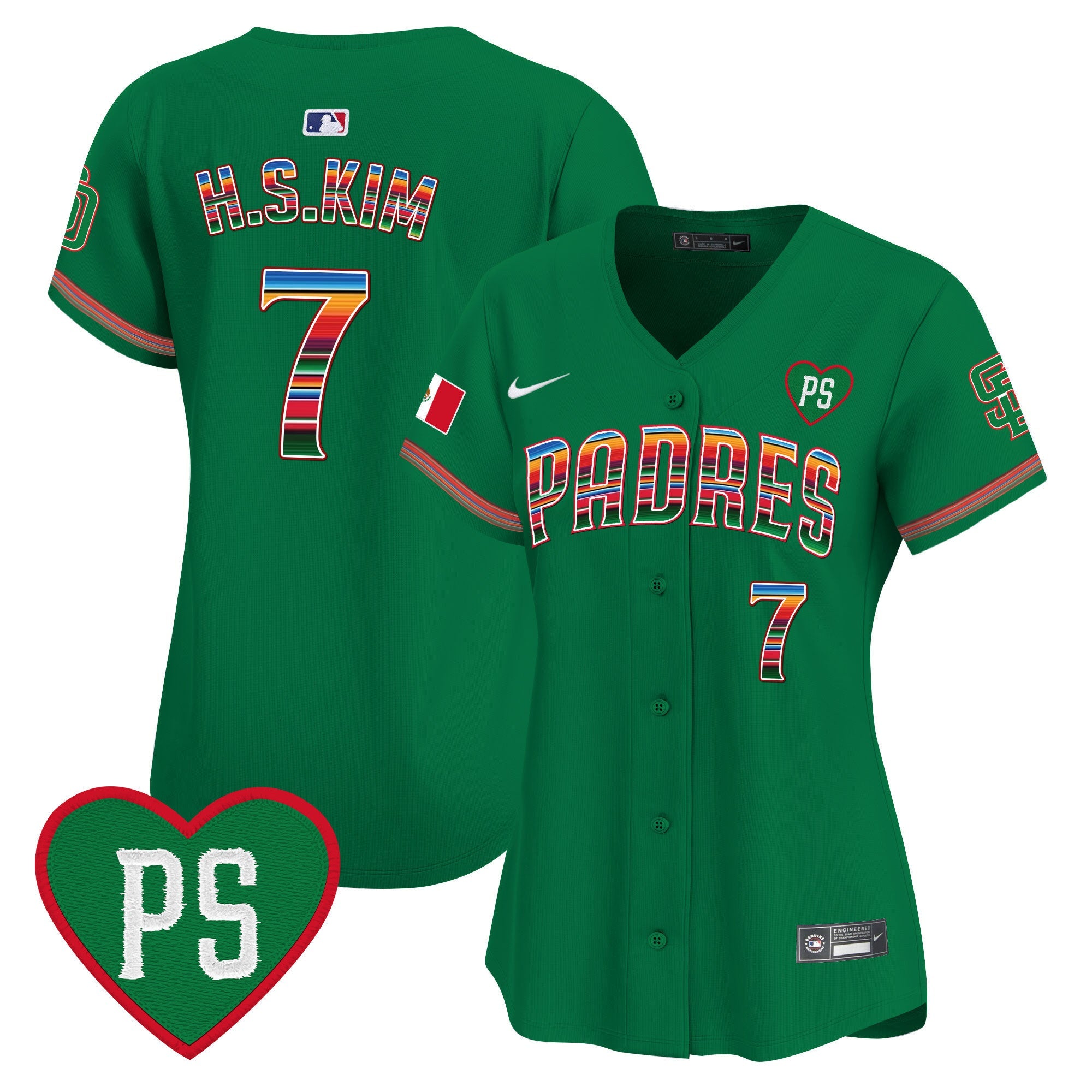 Women’s Mexico “For Peter” Patch Vapor Premier Limited Jersey