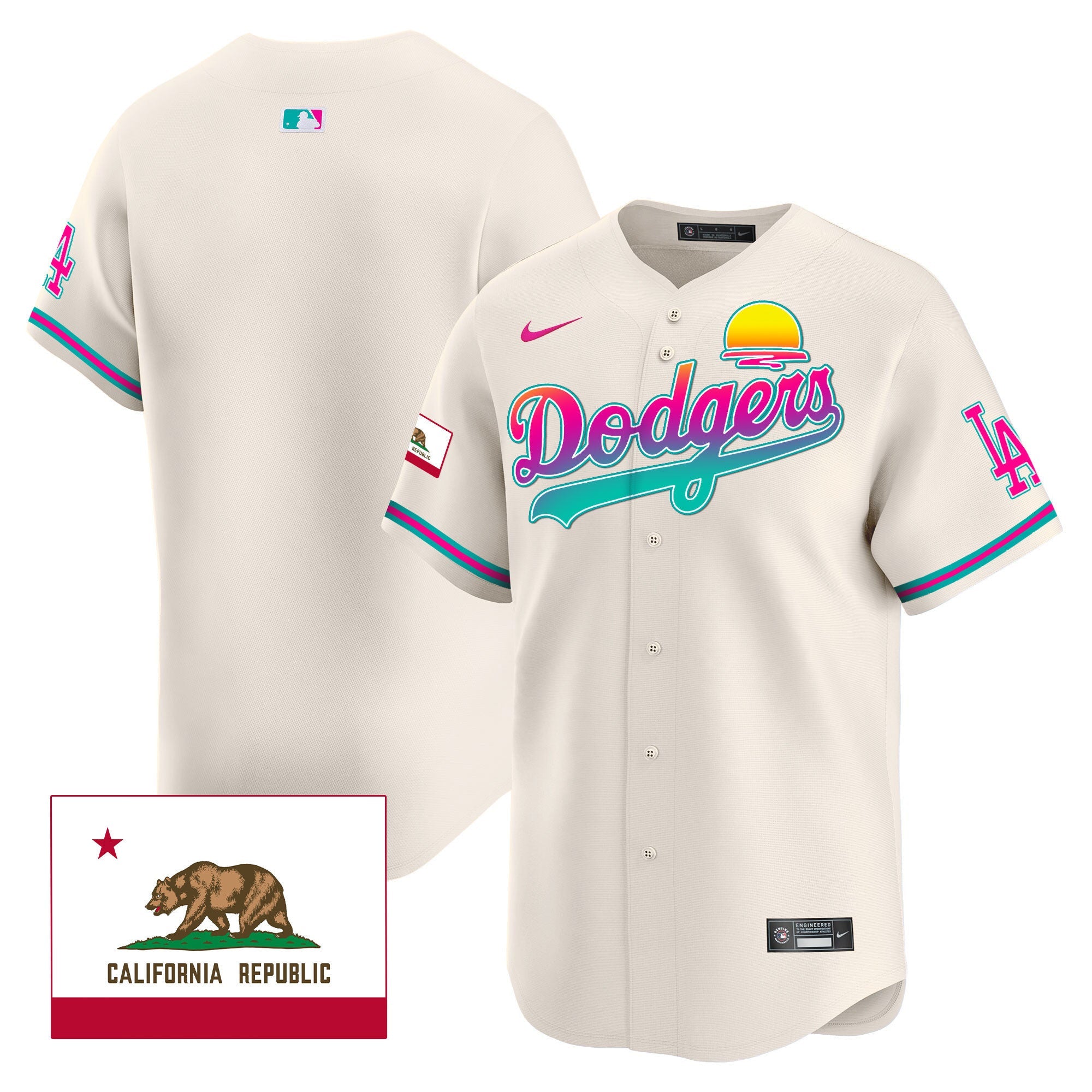 Men’s 2024 Los Angeles City Style Vapor Premier Limited Jersey