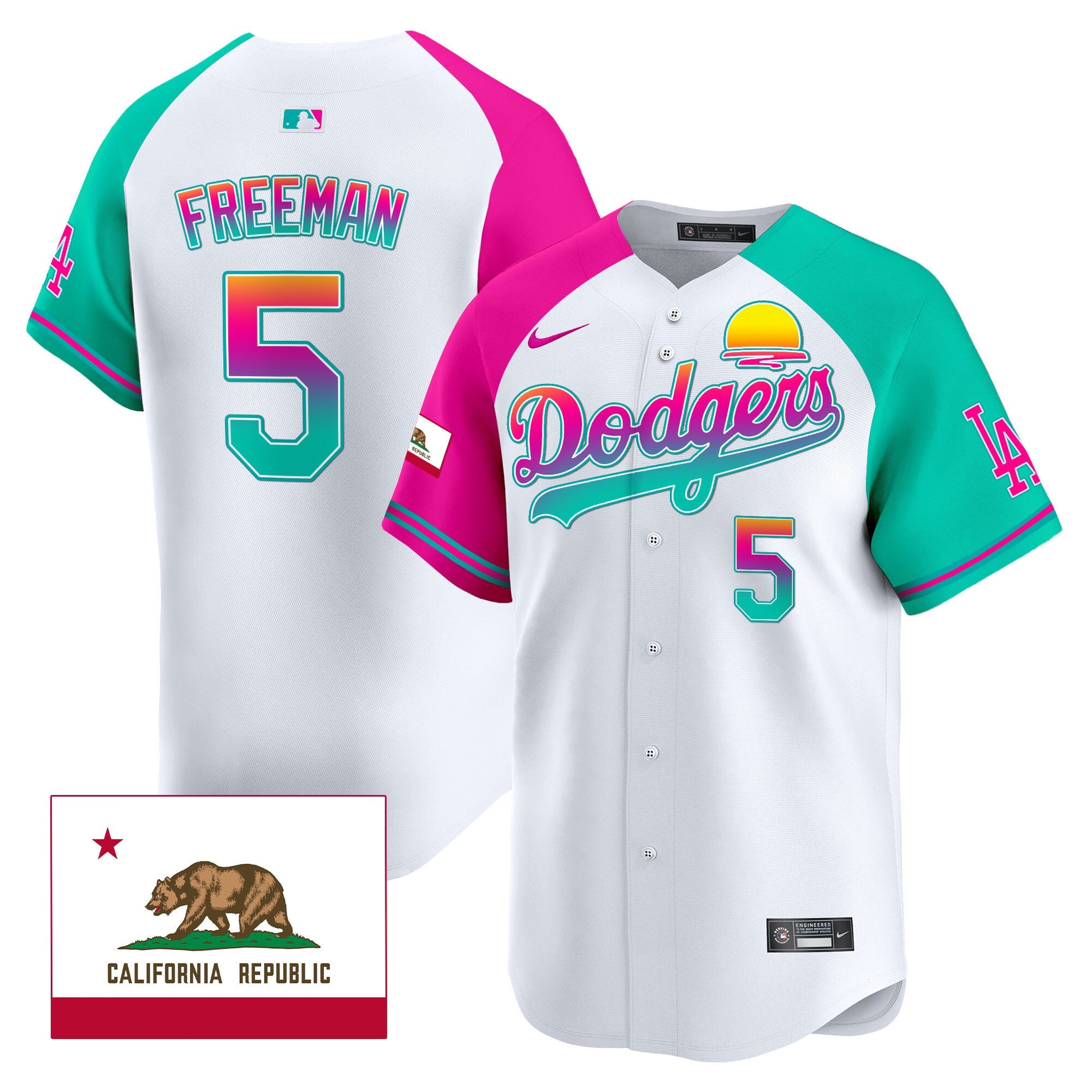 Men’s 2024 Los Angeles City Style Vapor Premier Limited Jersey