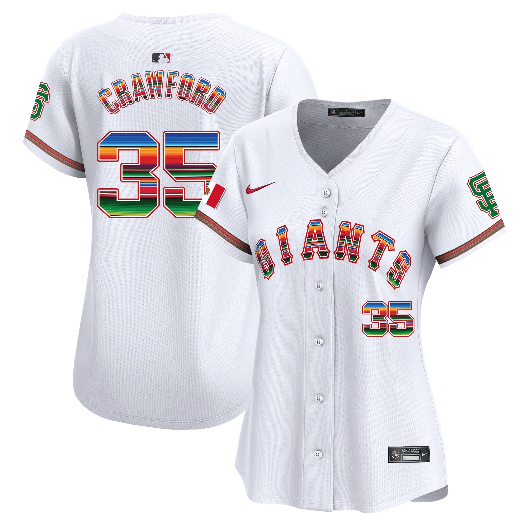 Women’s San Francisco Mexico Vapor Premier Limited Jersey