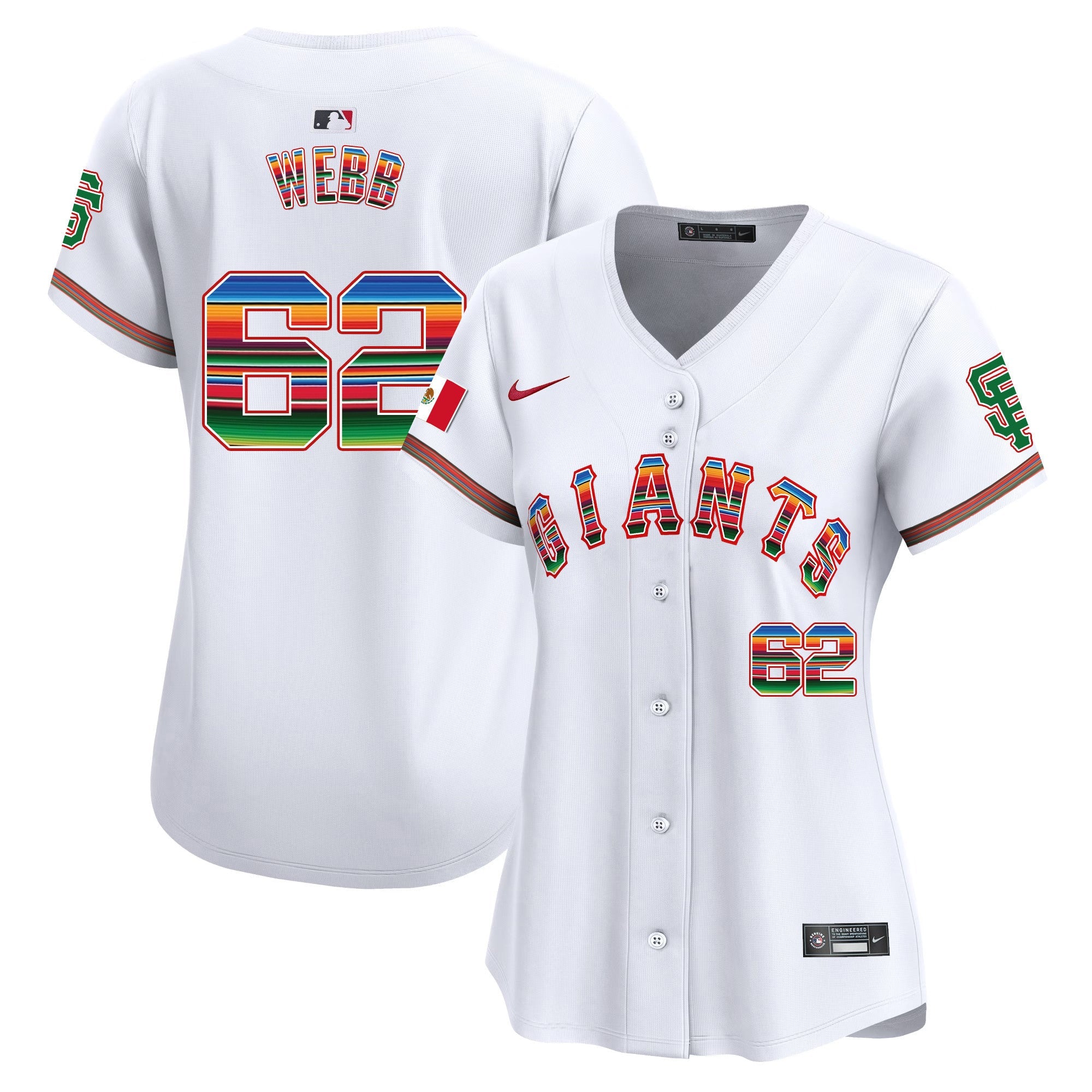 Women’s San Francisco Mexico Vapor Premier Limited Jersey