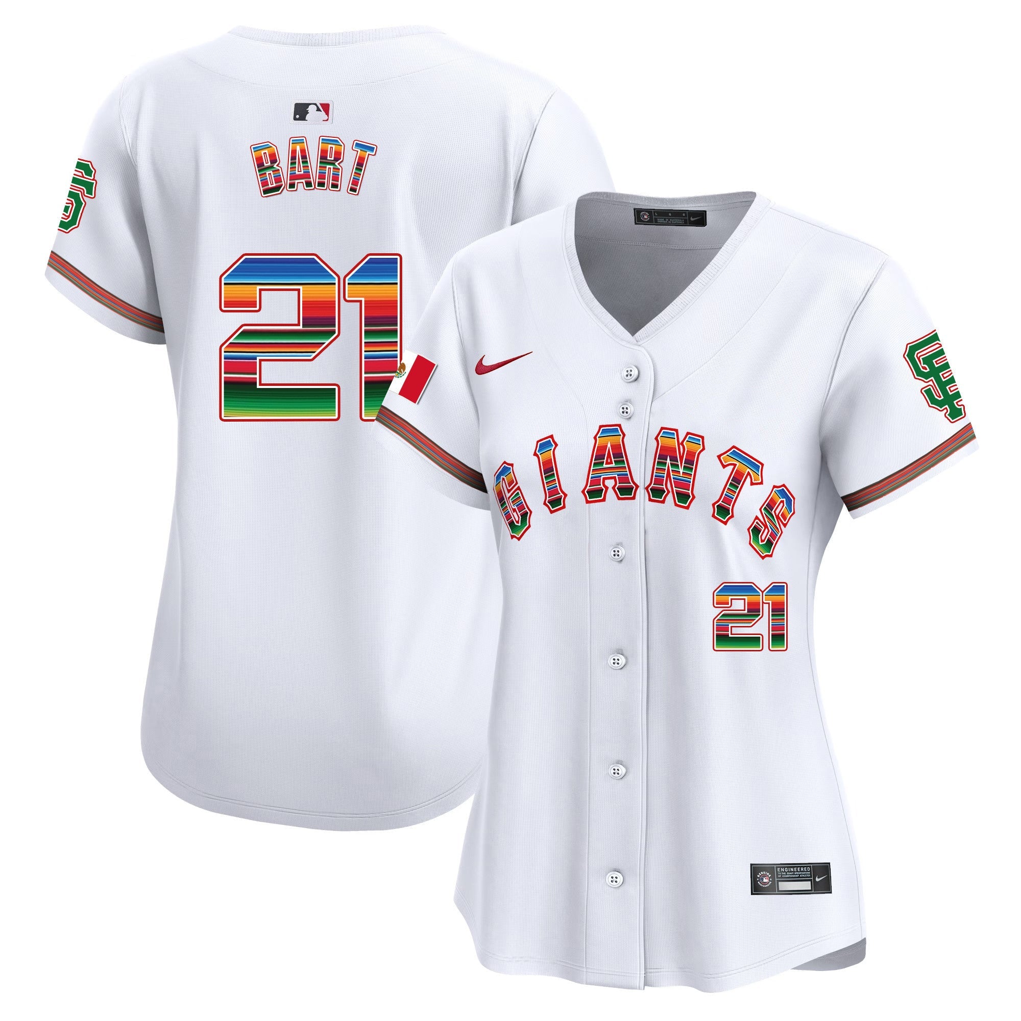 Women’s San Francisco Mexico Vapor Premier Limited Jersey
