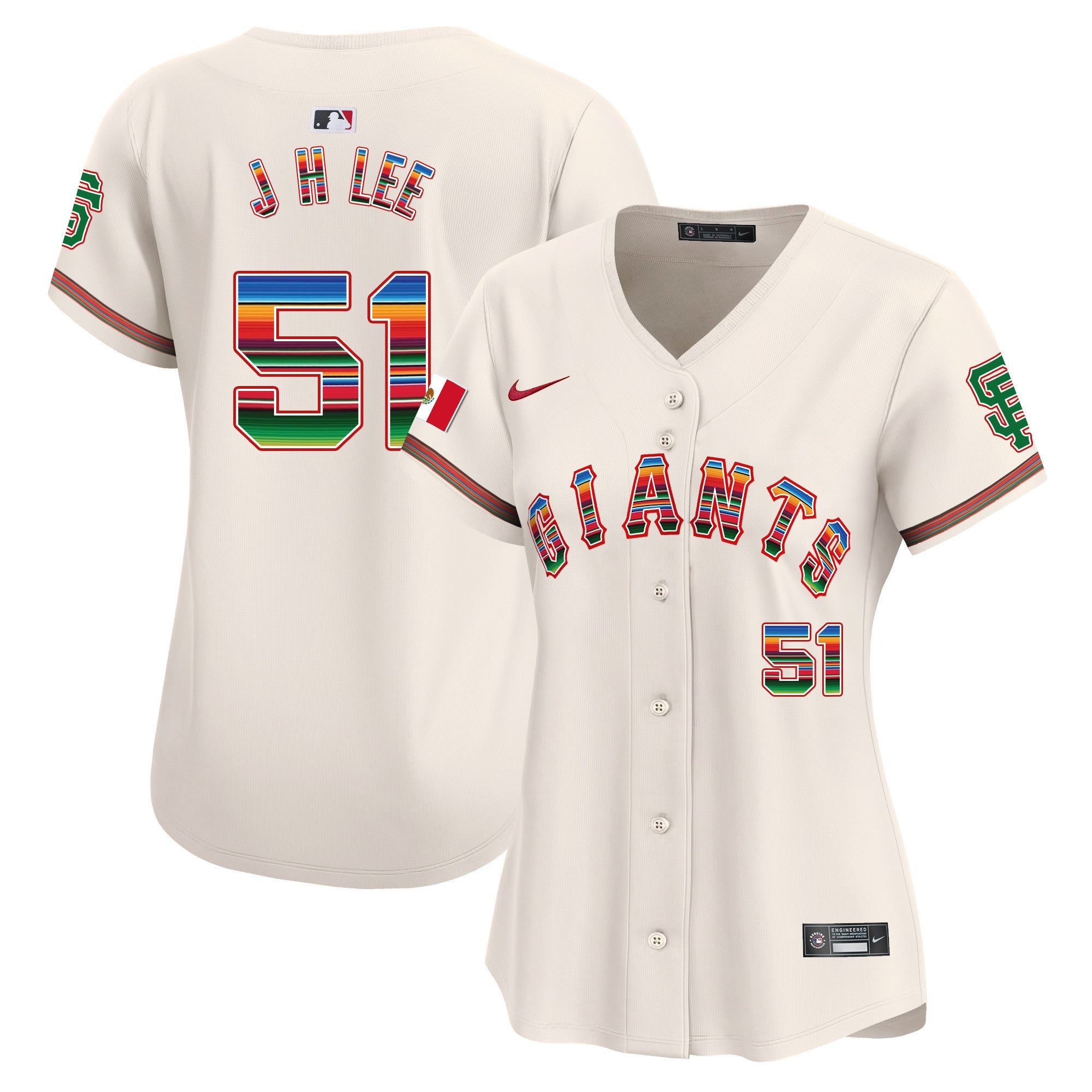 Women’s San Francisco Mexico Vapor Premier Limited Jersey