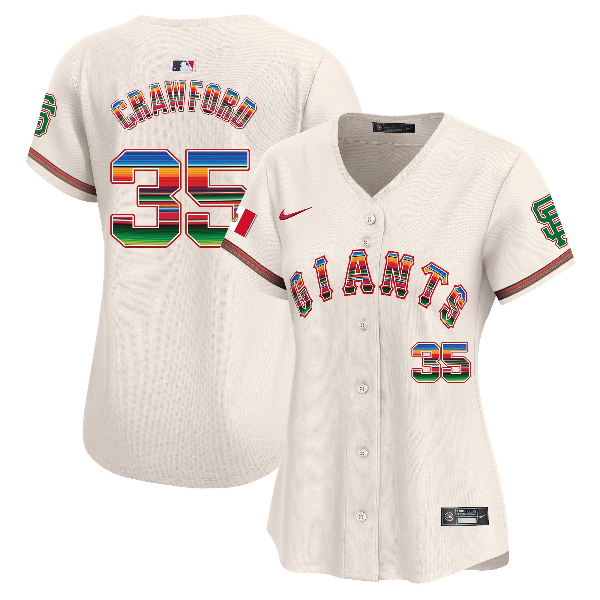 Women’s San Francisco Mexico Vapor Premier Limited Jersey