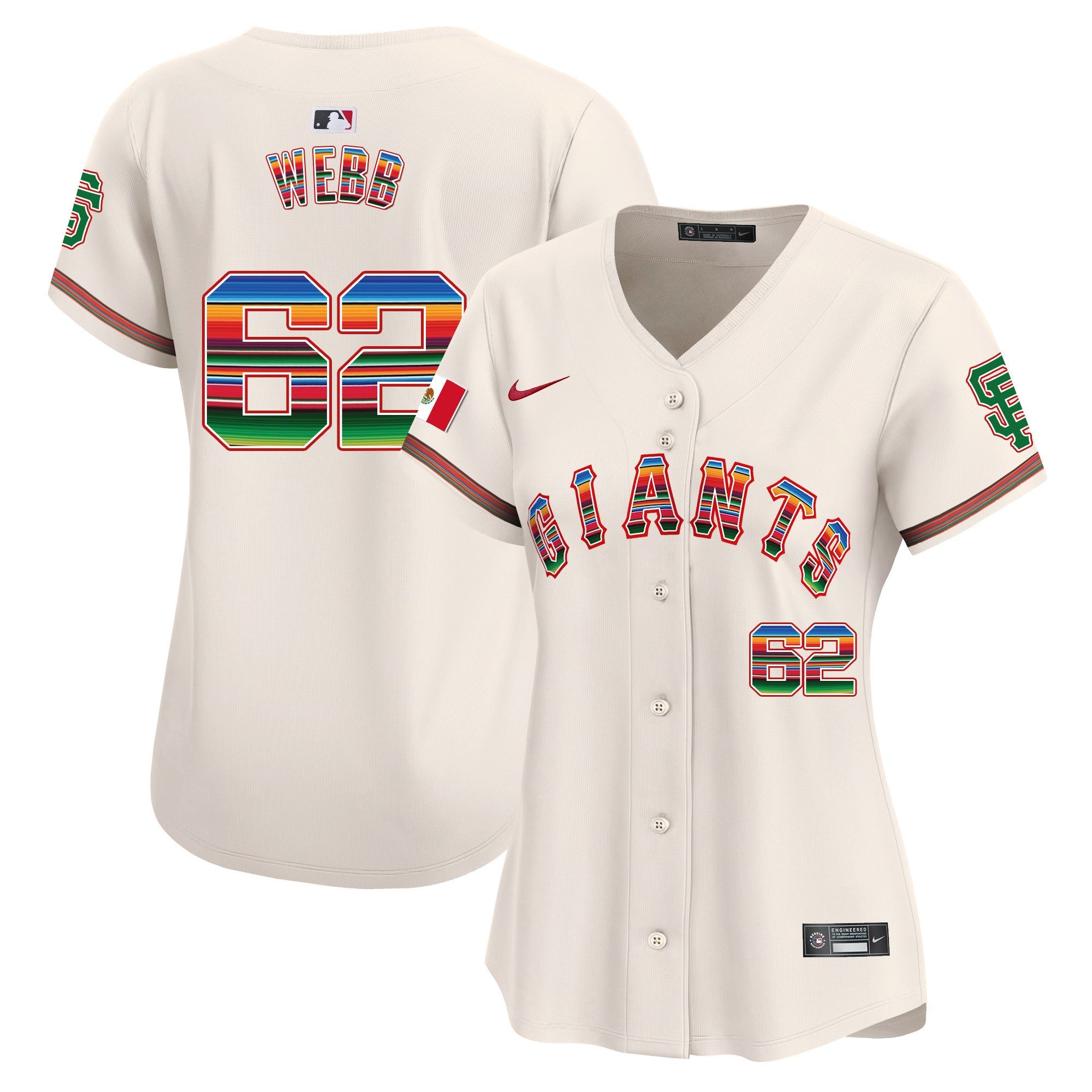 Women’s San Francisco Mexico Vapor Premier Limited Jersey