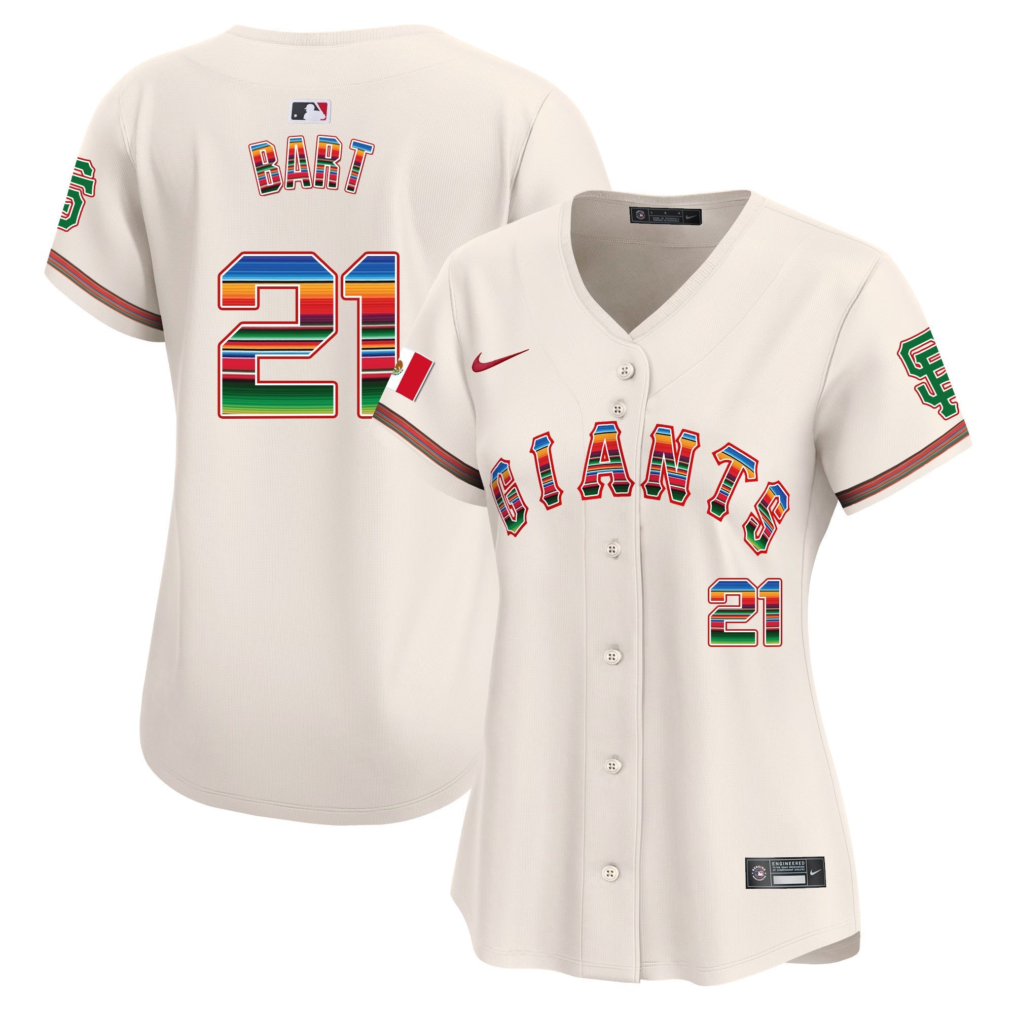 Women’s San Francisco Mexico Vapor Premier Limited Jersey