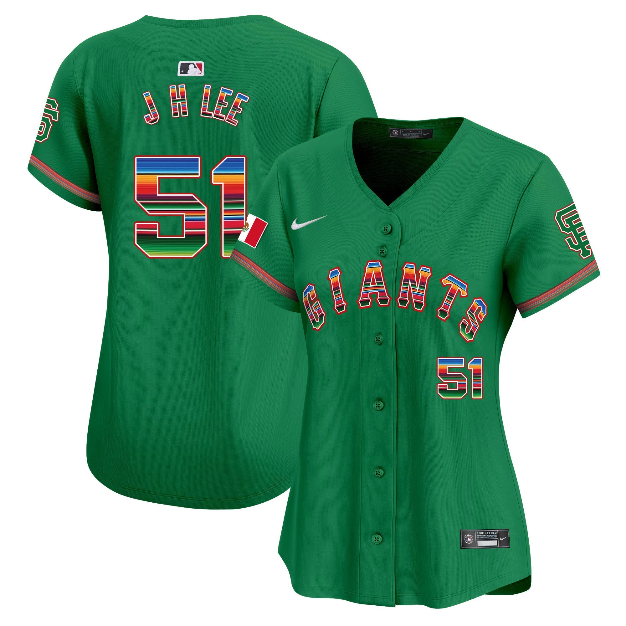 Women’s San Francisco Mexico Vapor Premier Limited Jersey