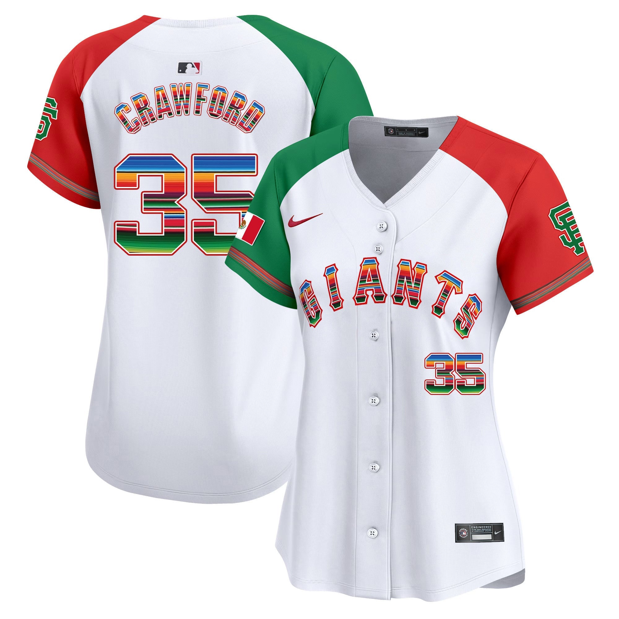 Women’s San Francisco Mexico Vapor Premier Limited Jersey