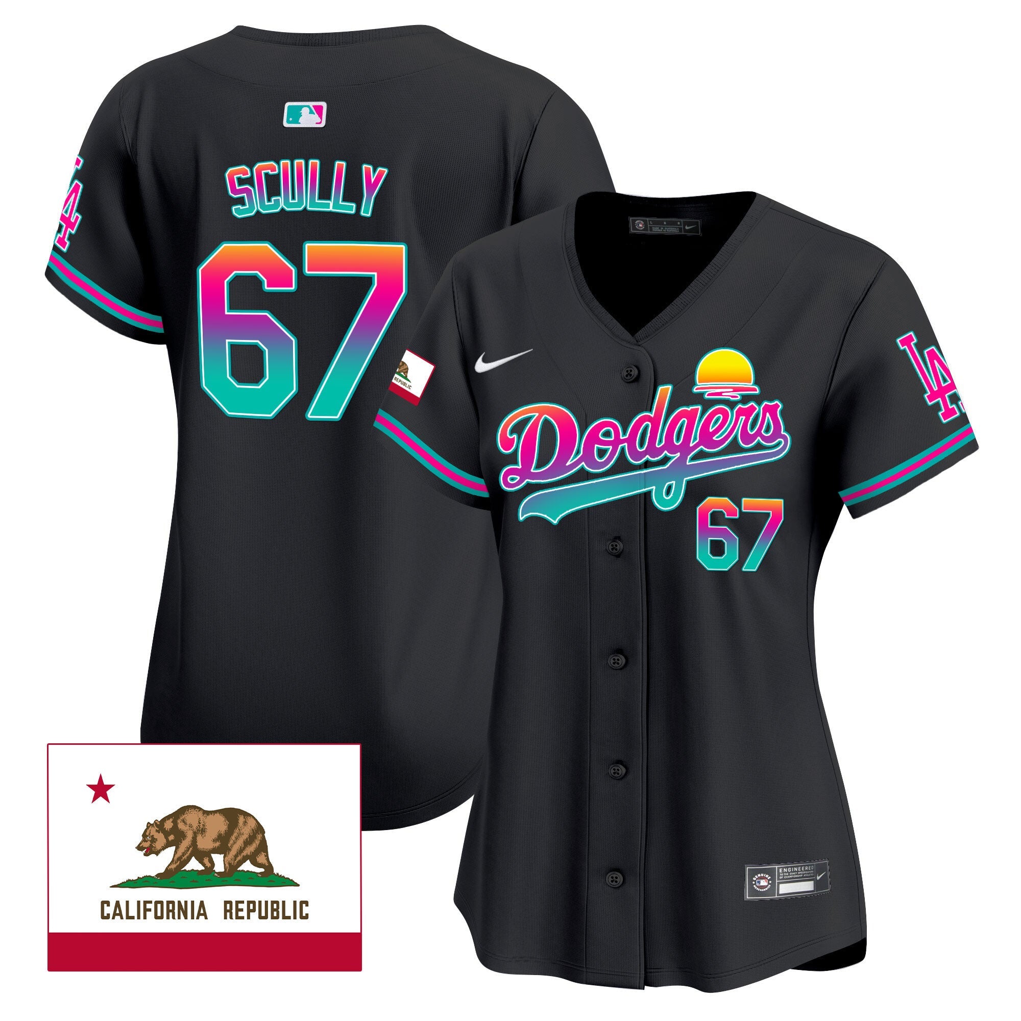 Women’s 2024 Los Angeles City Style Vapor Premier Limited Jersey