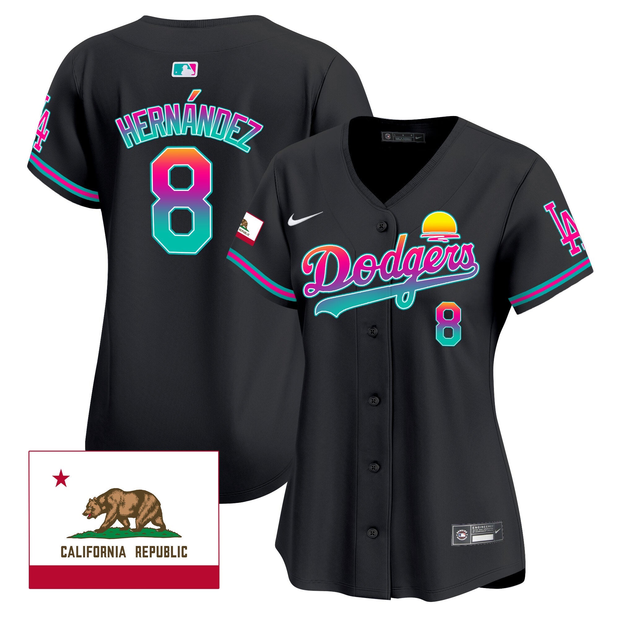 Women’s 2024 Los Angeles City Style Vapor Premier Limited Jersey