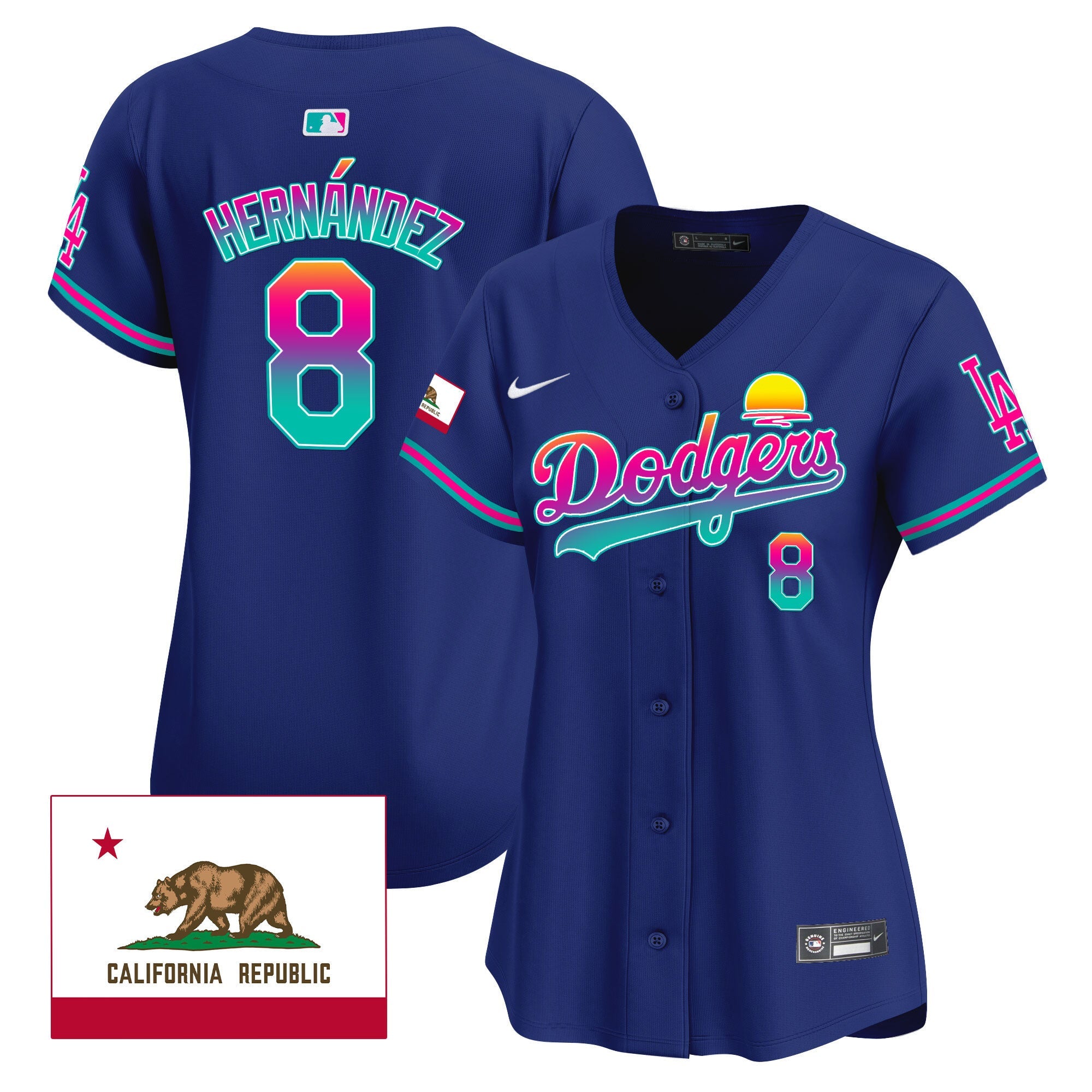 Women’s 2024 Los Angeles City Style Vapor Premier Limited Jersey