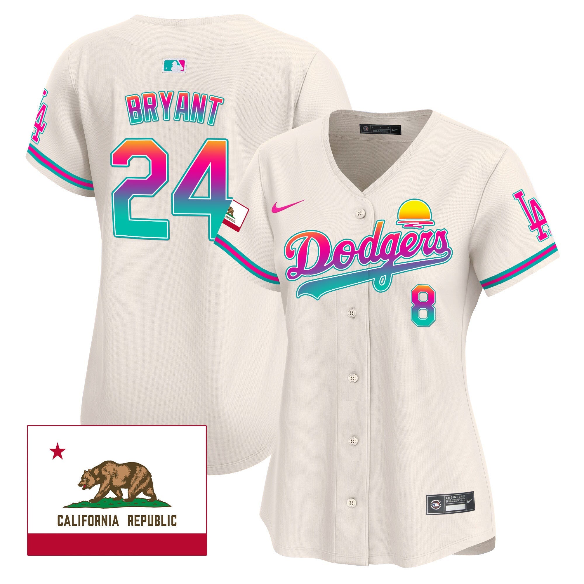 Women’s 2024 Los Angeles City Style Vapor Premier Limited Jersey