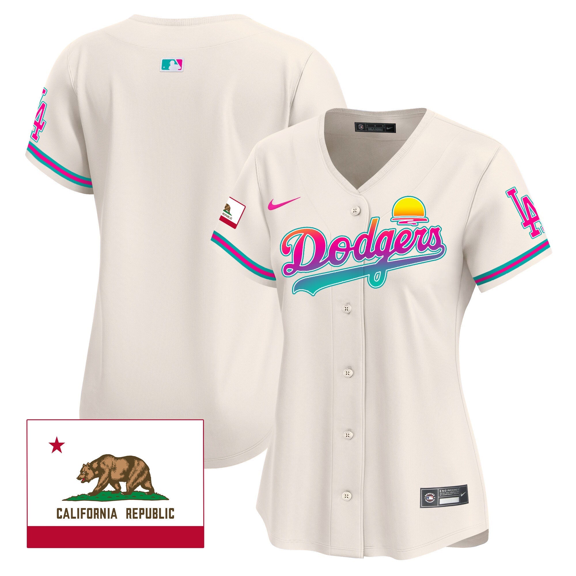 Women’s 2024 Los Angeles City Style Vapor Premier Limited Jersey