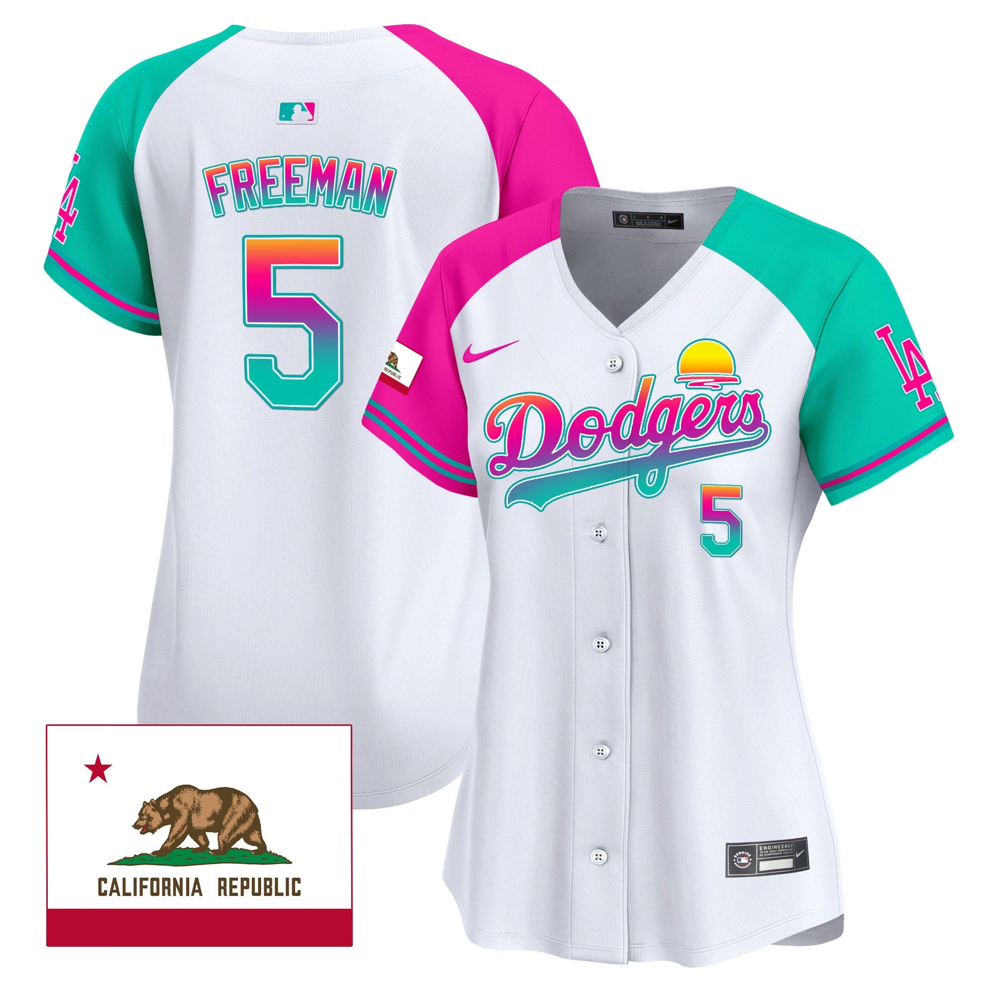 Women’s 2024 Los Angeles City Style Vapor Premier Limited Jersey