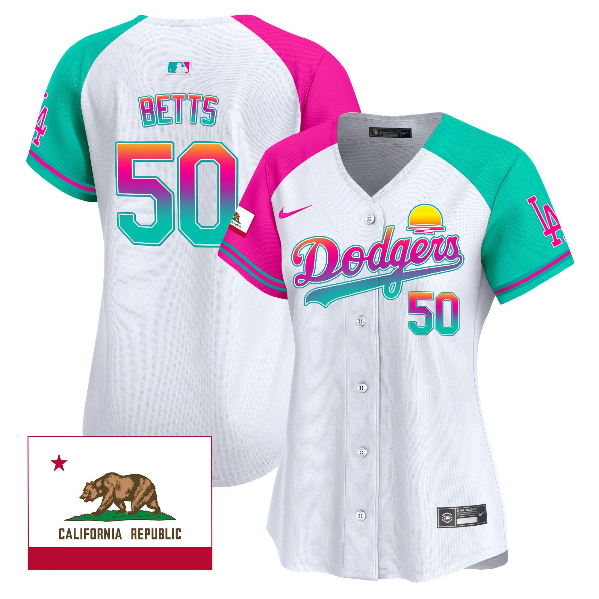 Women’s 2024 Los Angeles City Style Vapor Premier Limited Jersey