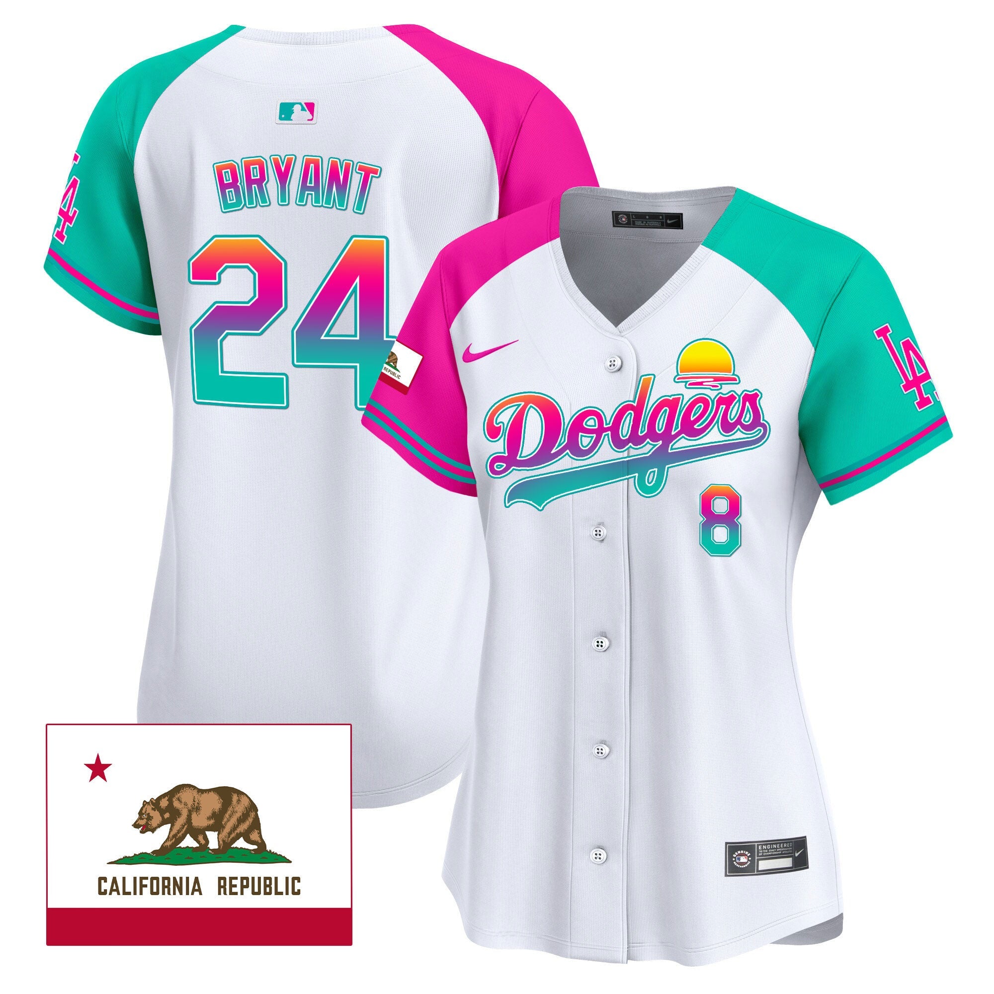 Women’s 2024 Los Angeles City Style Vapor Premier Limited Jersey