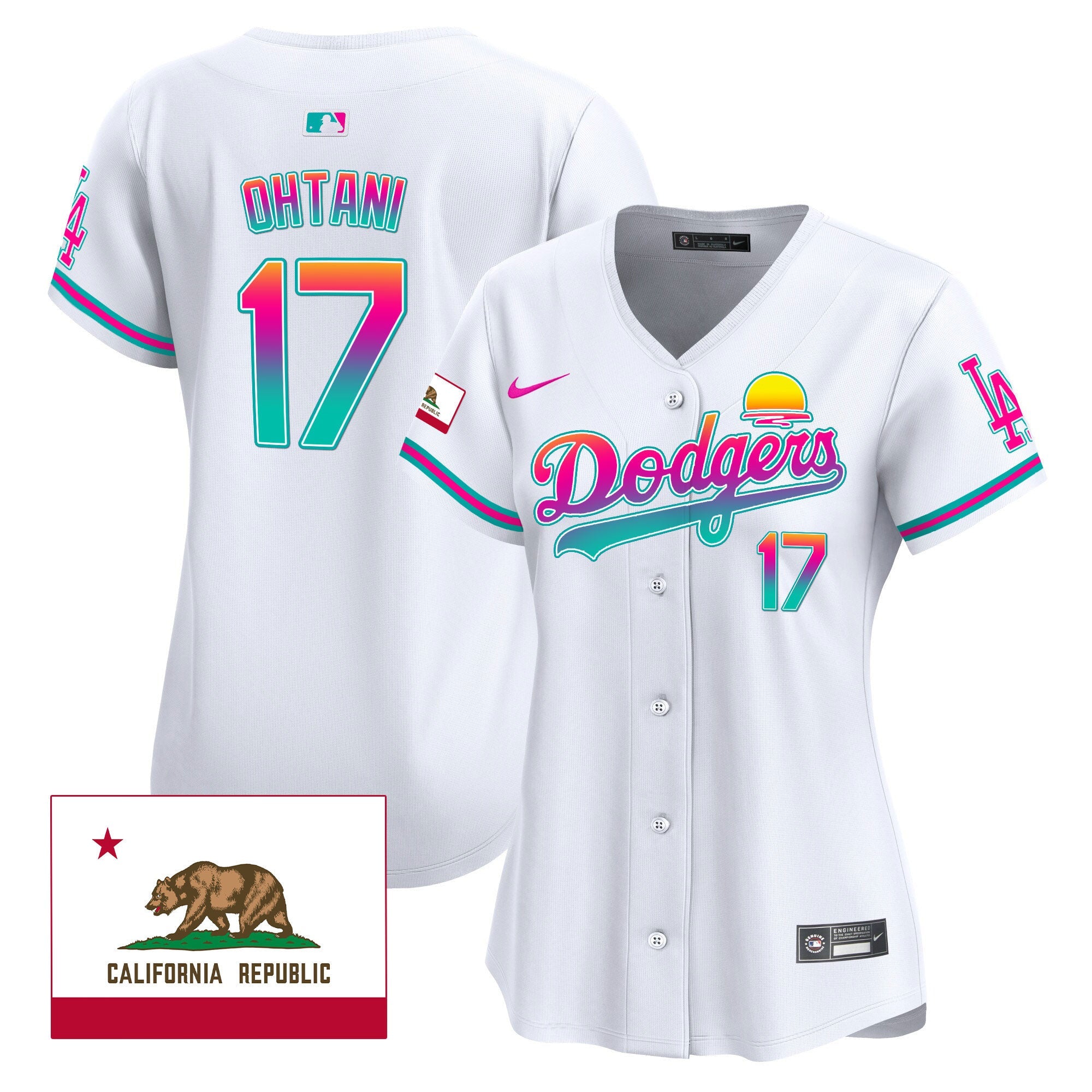 Women’s 2024 Los Angeles City Style Vapor Premier Limited Jersey