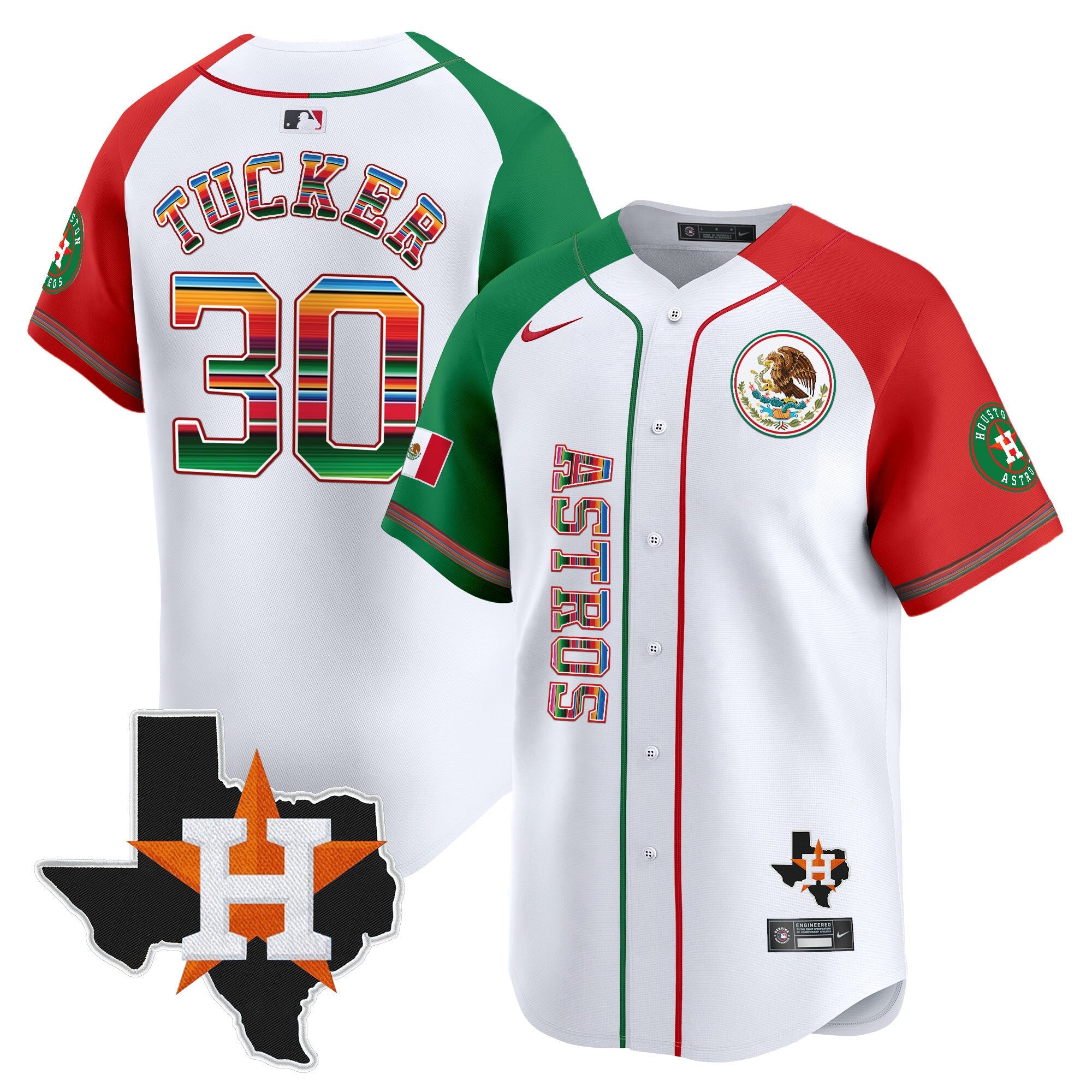 Men’s Houston Mexico Vapor Premier Limited Jersey V4