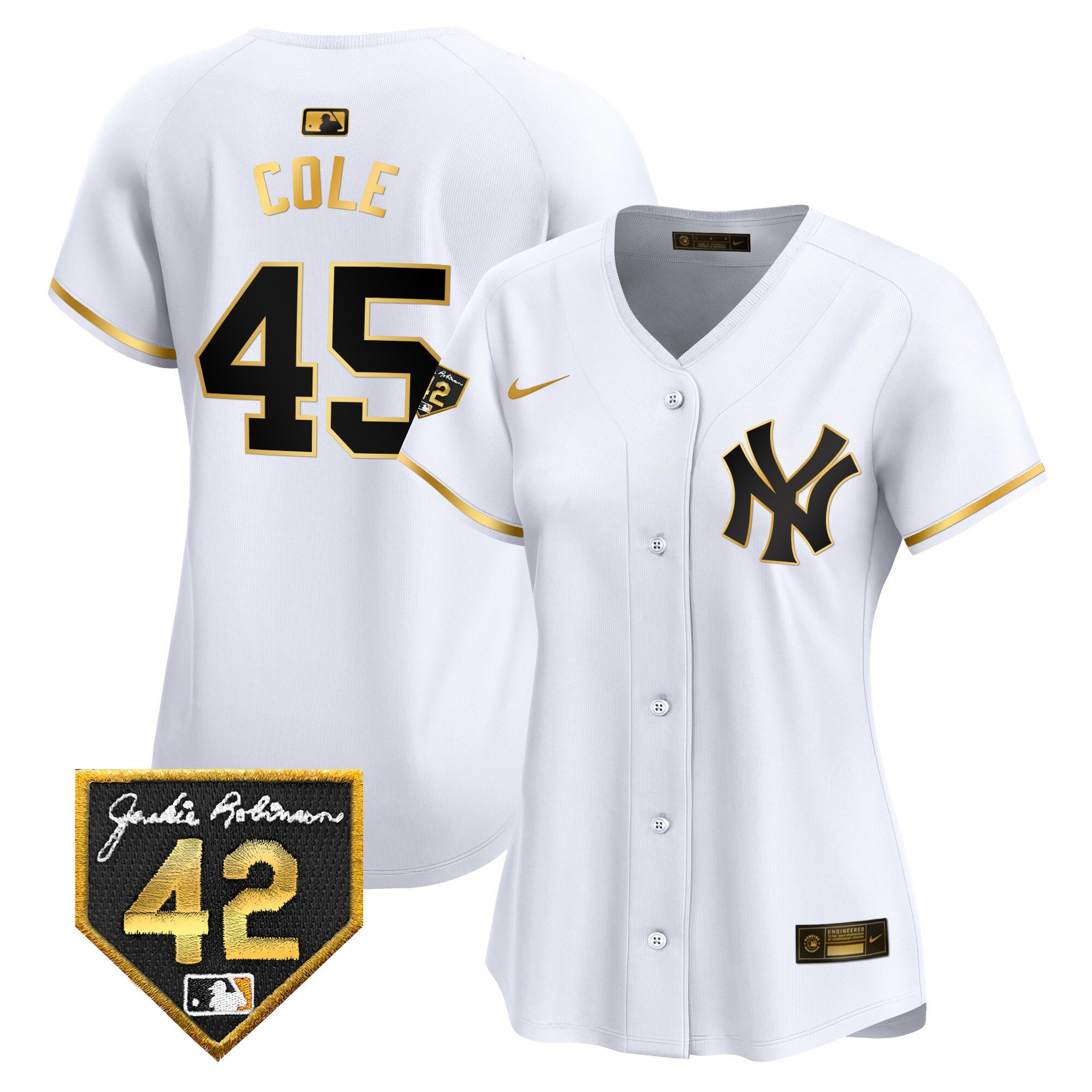 Women’s New York 2024 Jackie Robinson Patch Vapor Premier Limited Jersey