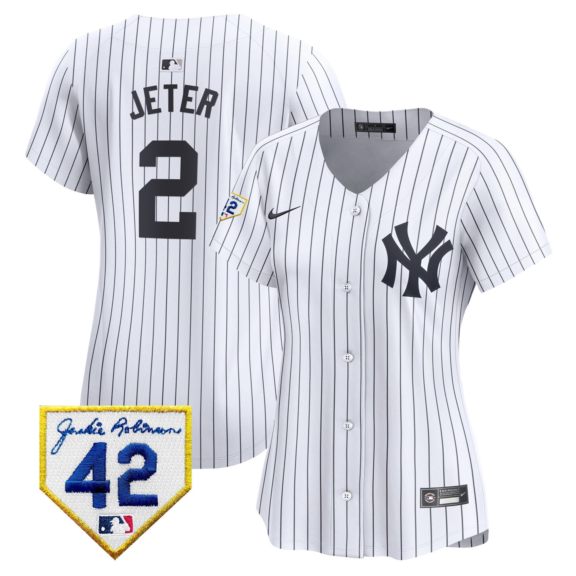Women’s New York 2024 Jackie Robinson Patch Vapor Premier Limited Jersey