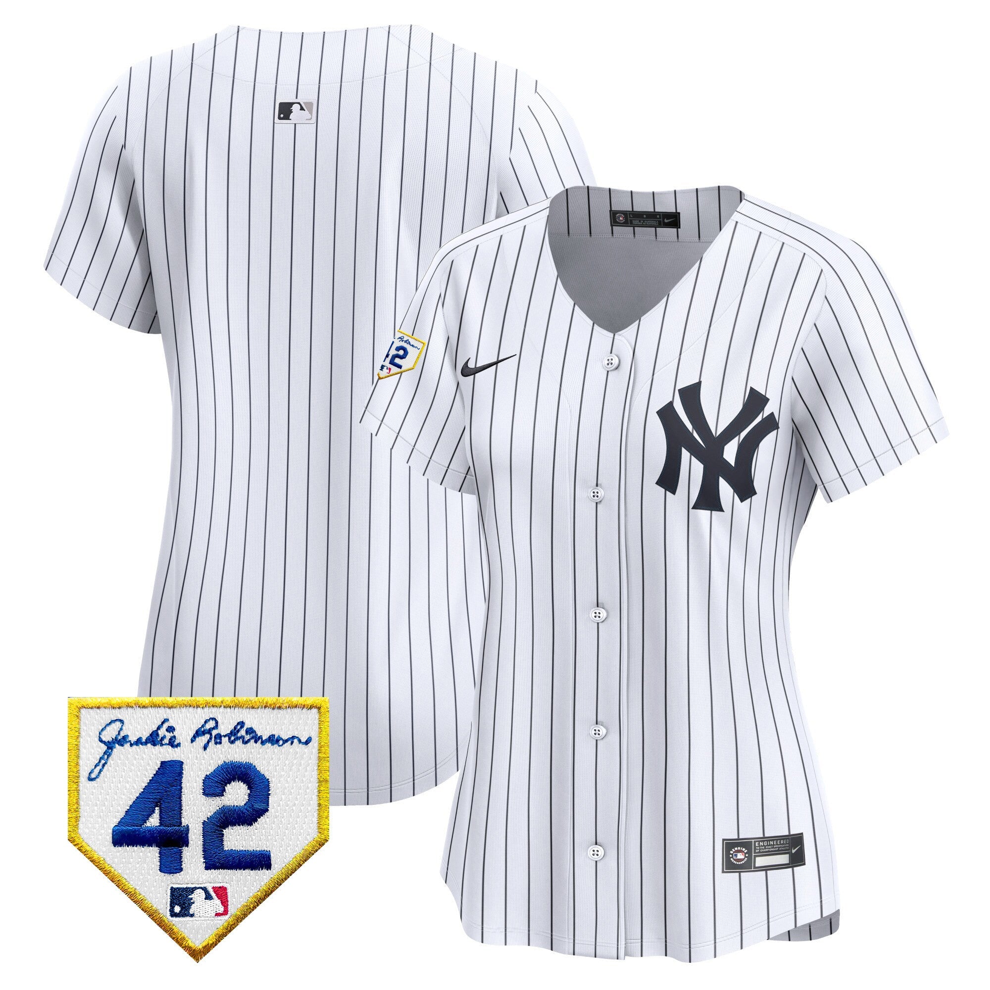 Women’s New York 2024 Jackie Robinson Patch Vapor Premier Limited Jersey