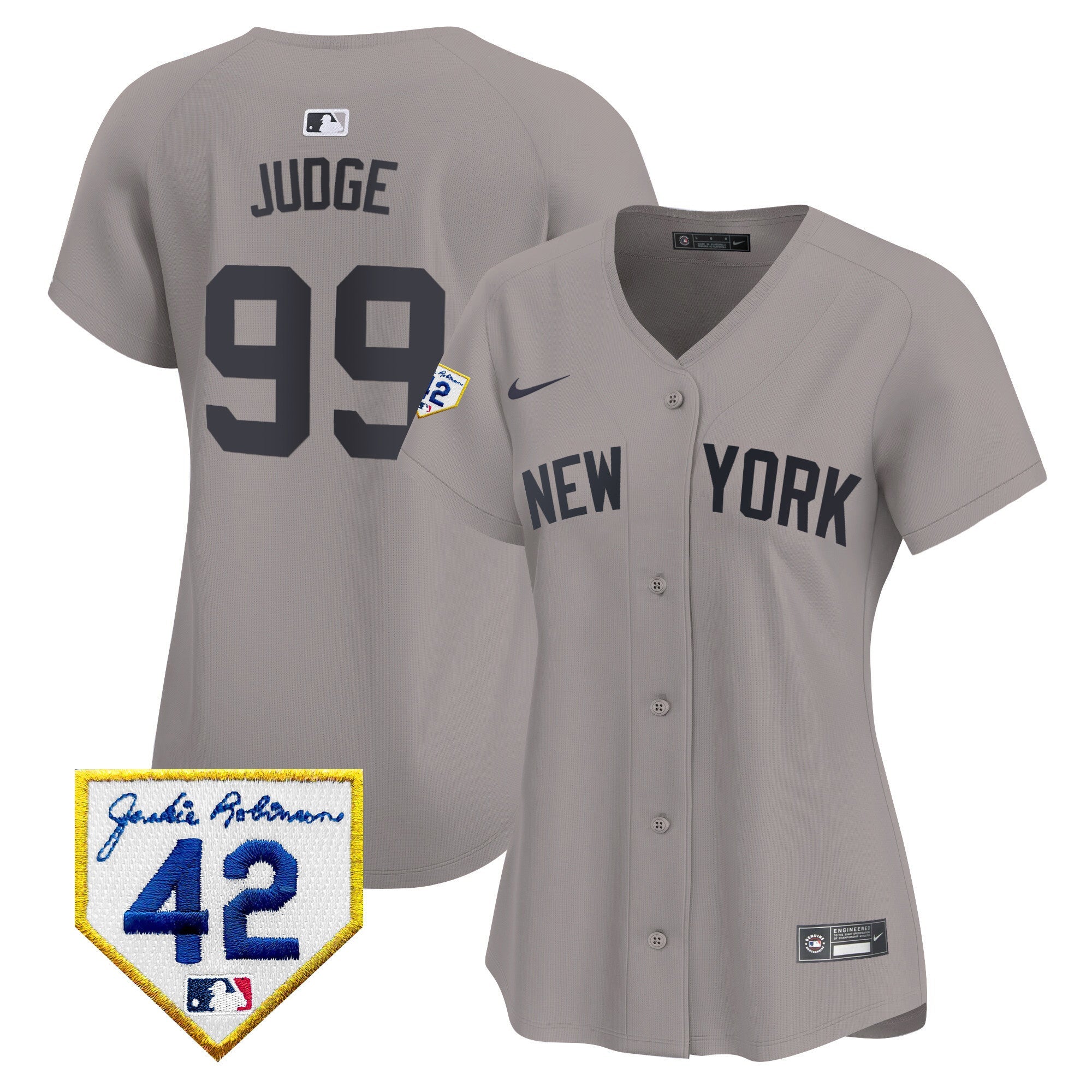 Women’s New York 2024 Jackie Robinson Patch Vapor Premier Limited Jersey