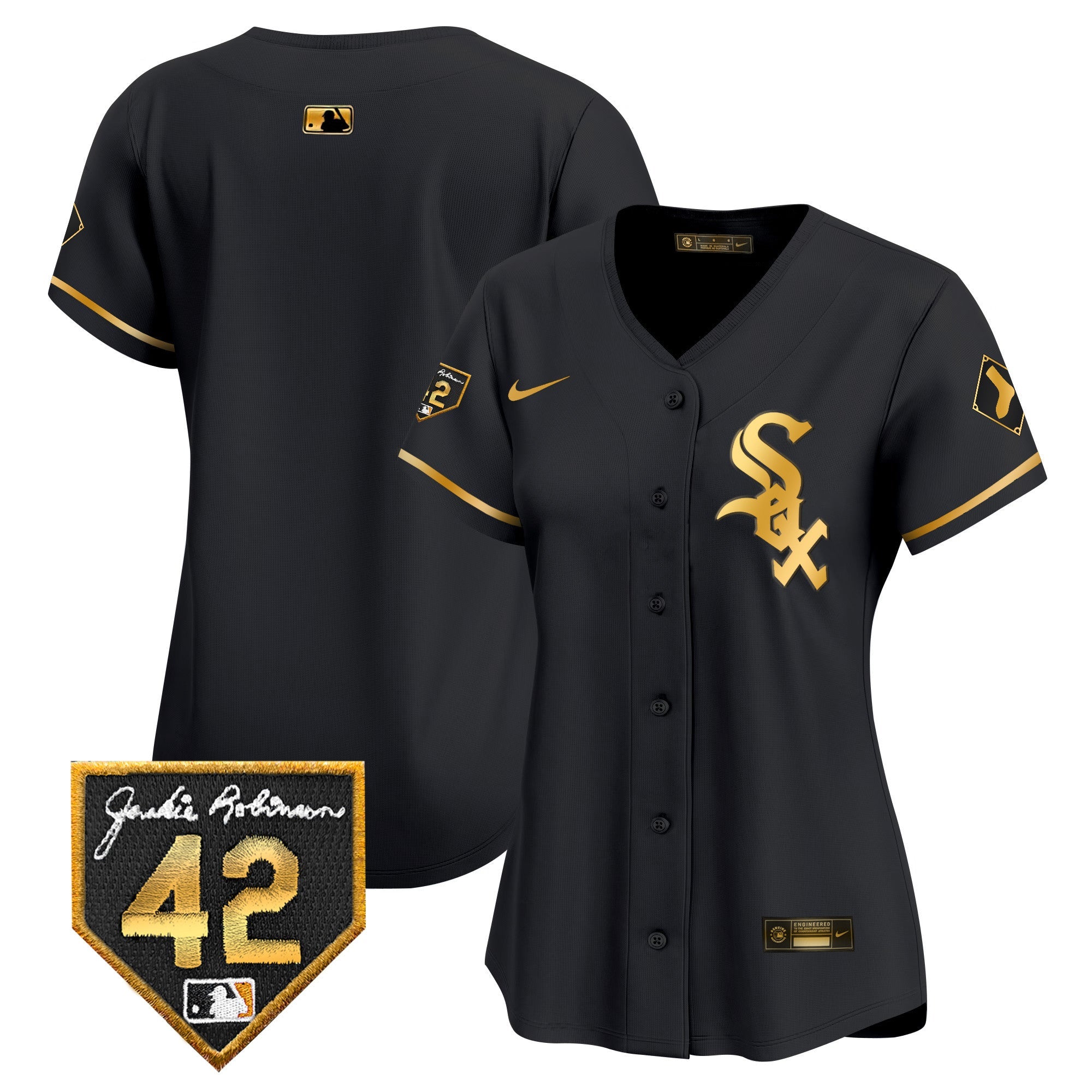 Women’s Chicago 2024 Jackie Robinson Patch Vapor Premier Limited Jersey