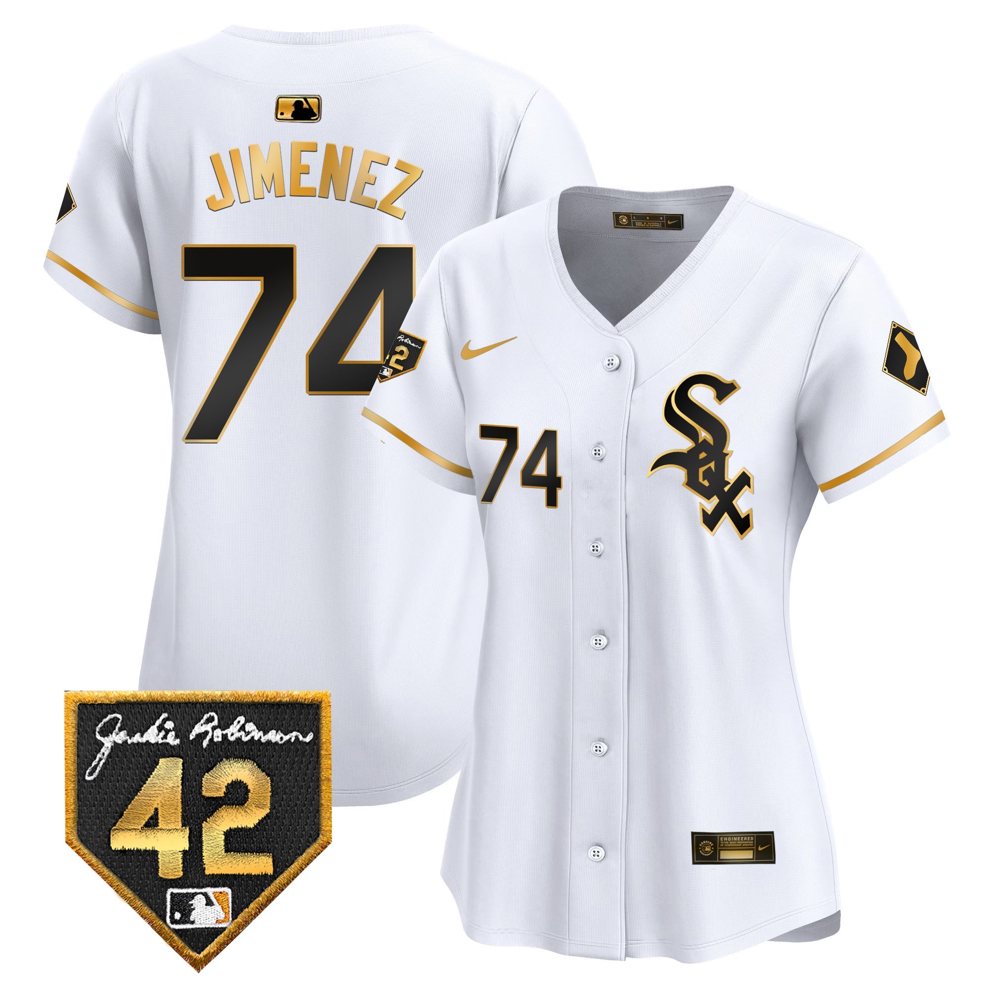 Women’s Chicago 2024 Jackie Robinson Patch Vapor Premier Limited Jersey