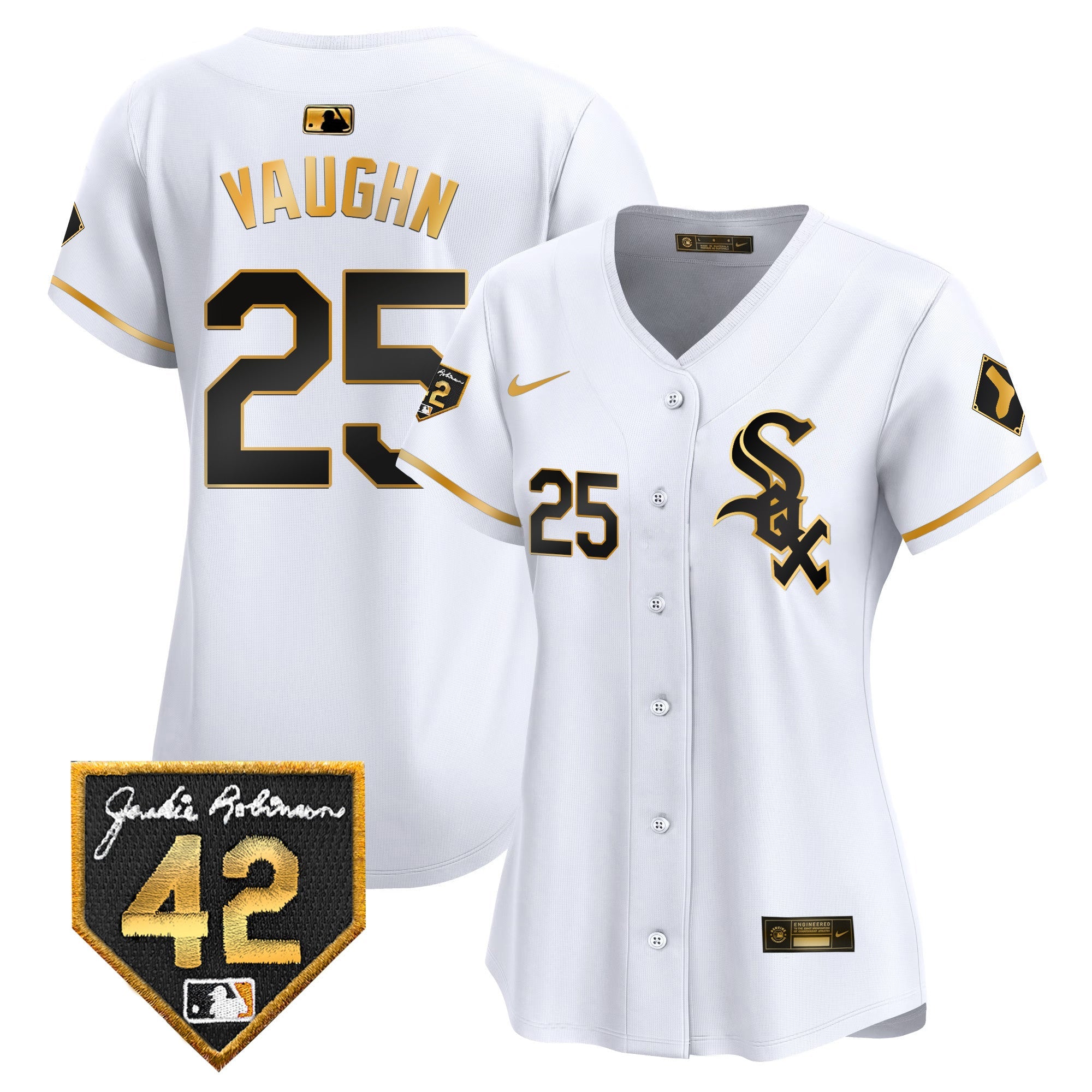 Women’s Chicago 2024 Jackie Robinson Patch Vapor Premier Limited Jersey
