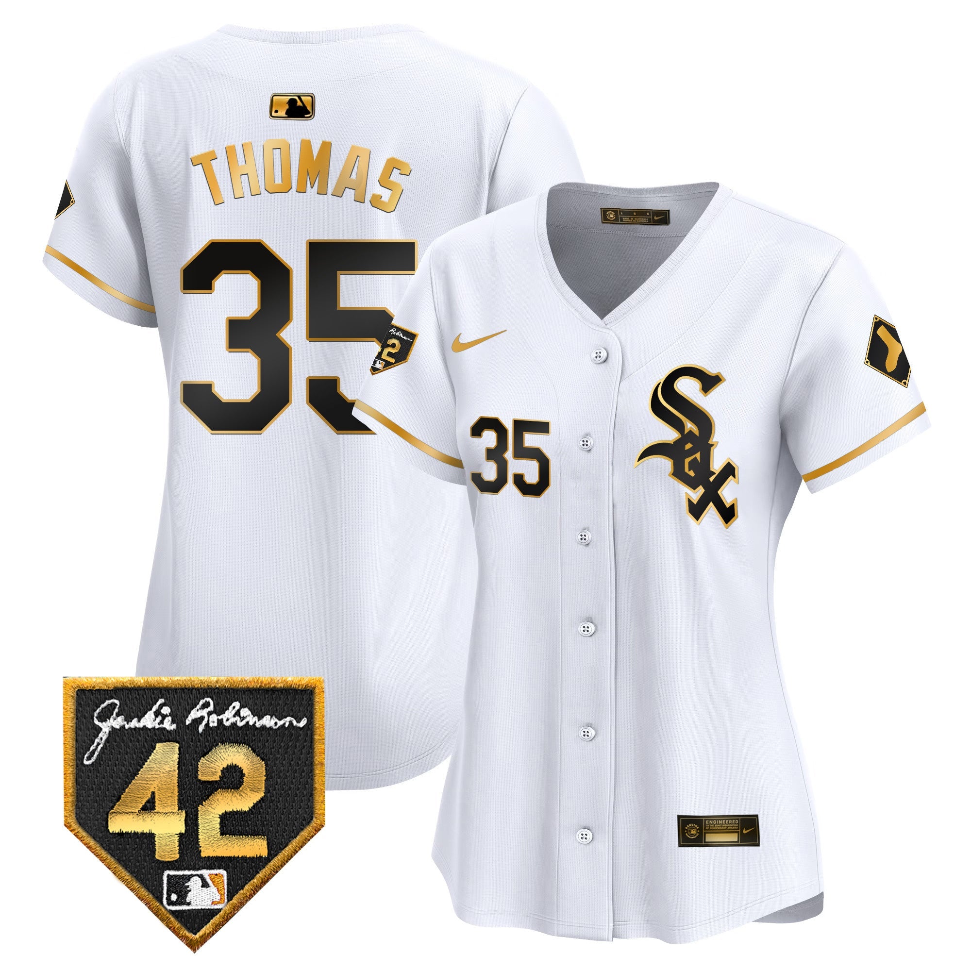 Women’s Chicago 2024 Jackie Robinson Patch Vapor Premier Limited Jersey