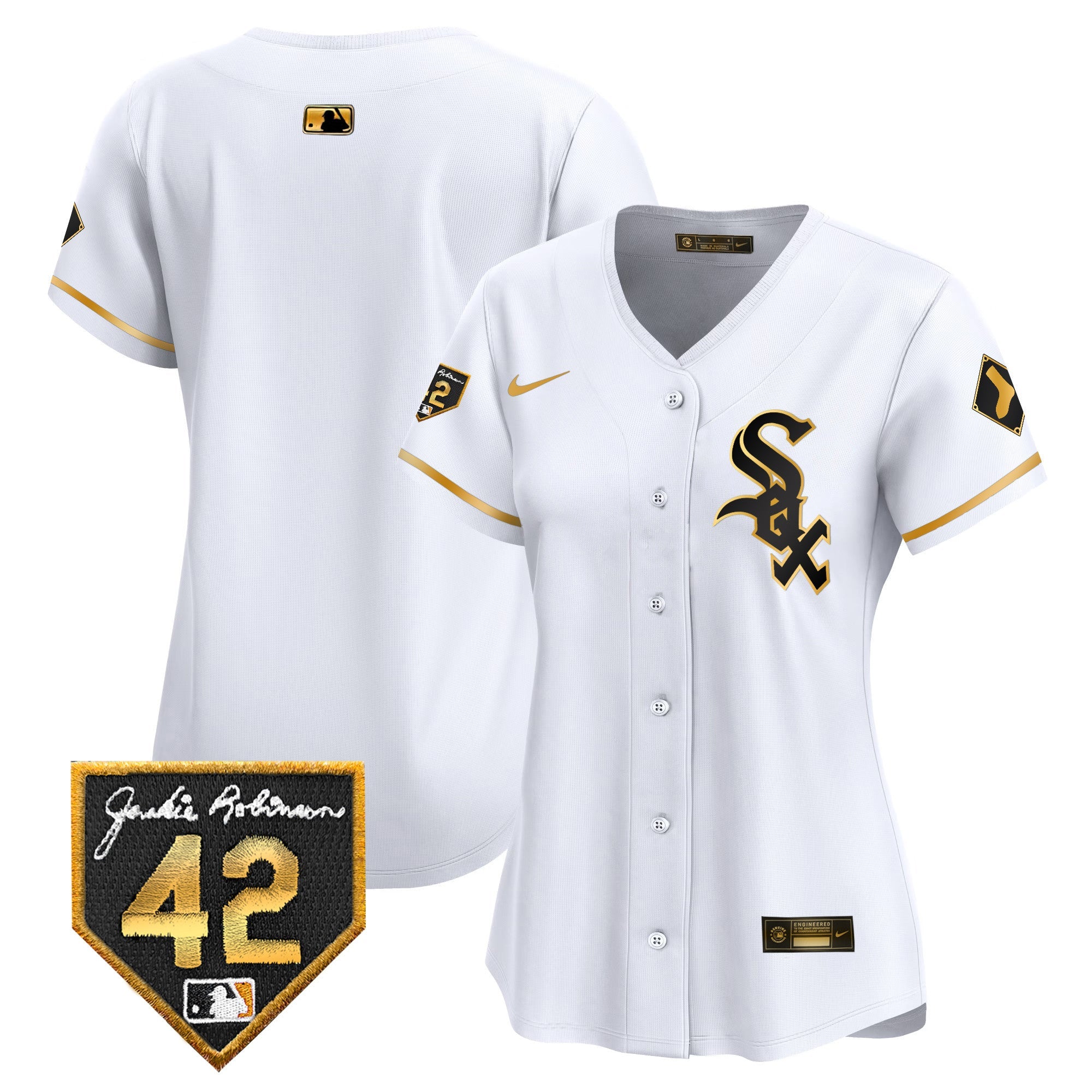 Women’s Chicago 2024 Jackie Robinson Patch Vapor Premier Limited Jersey