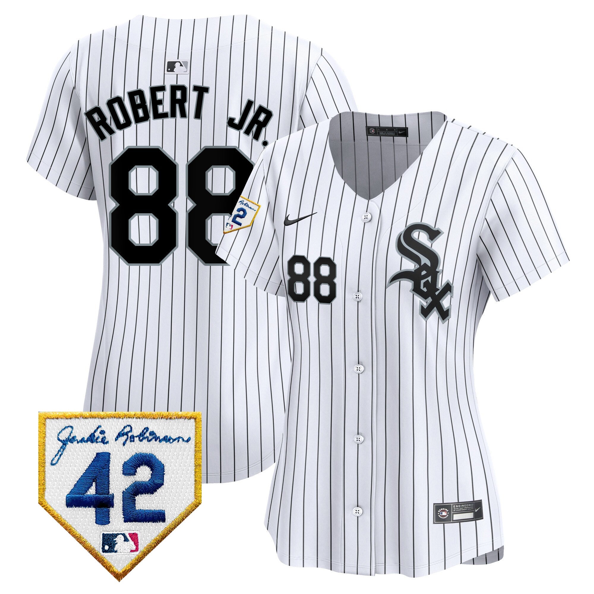Women’s Chicago 2024 Jackie Robinson Patch Vapor Premier Limited Jersey