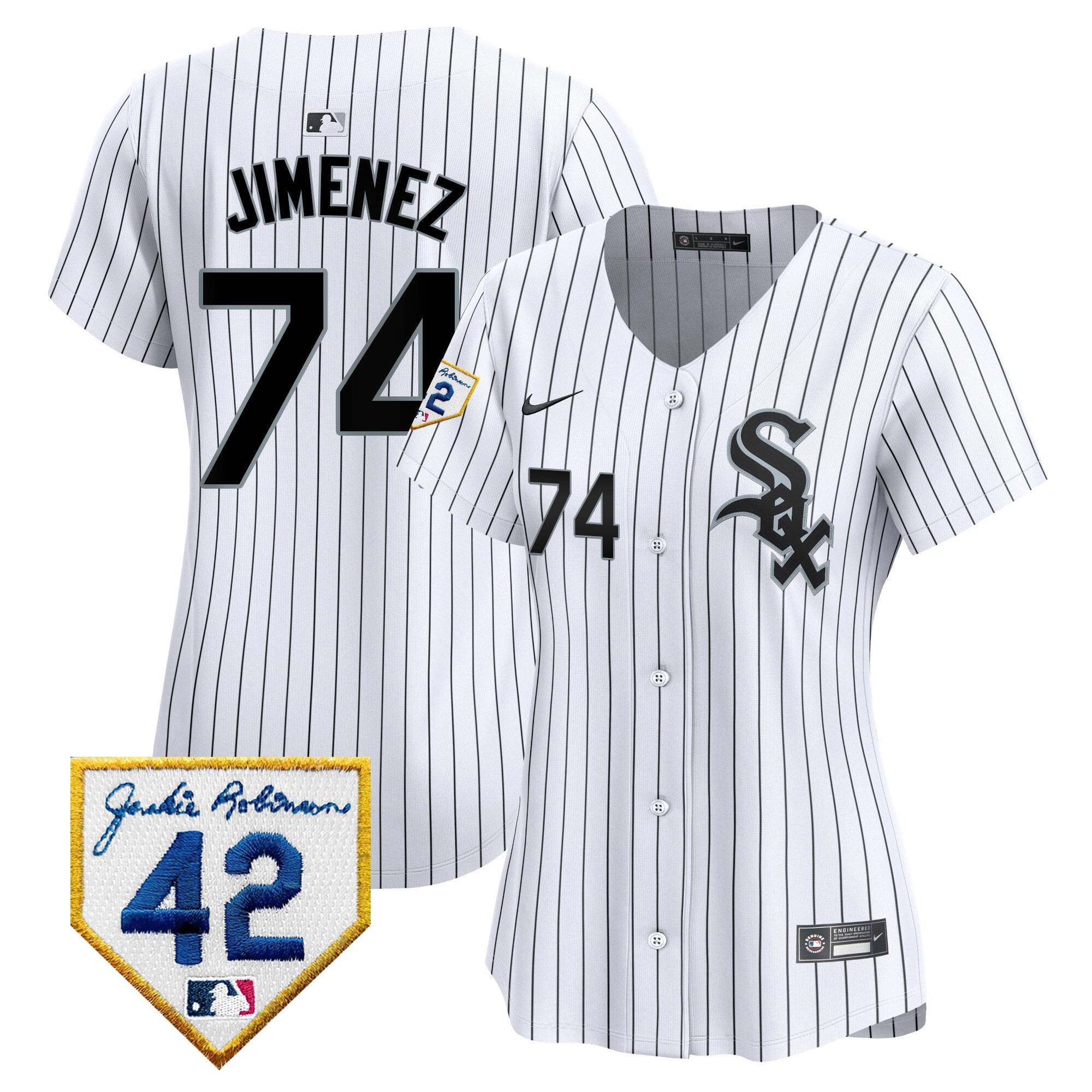 Women’s Chicago 2024 Jackie Robinson Patch Vapor Premier Limited Jersey