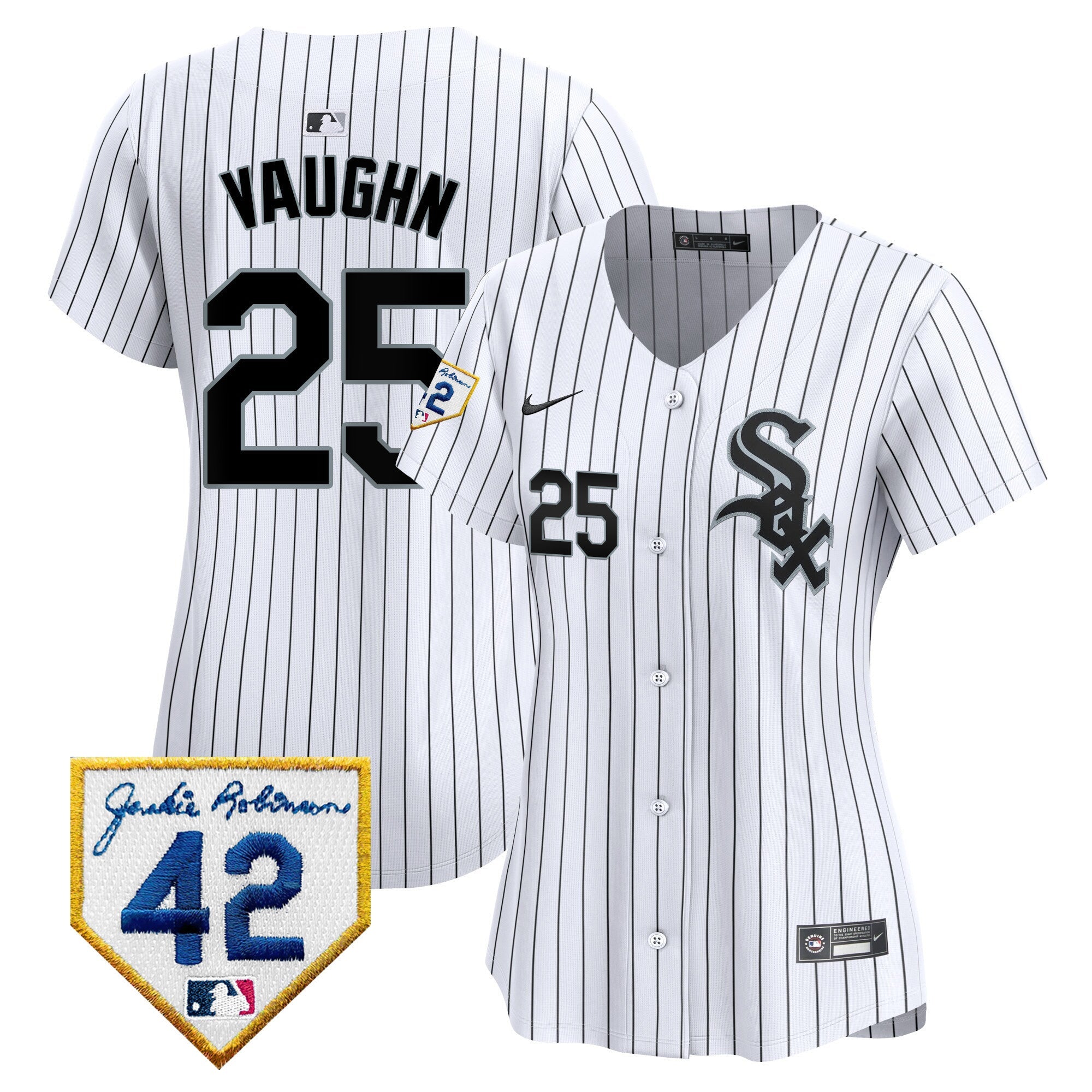 Women’s Chicago 2024 Jackie Robinson Patch Vapor Premier Limited Jersey
