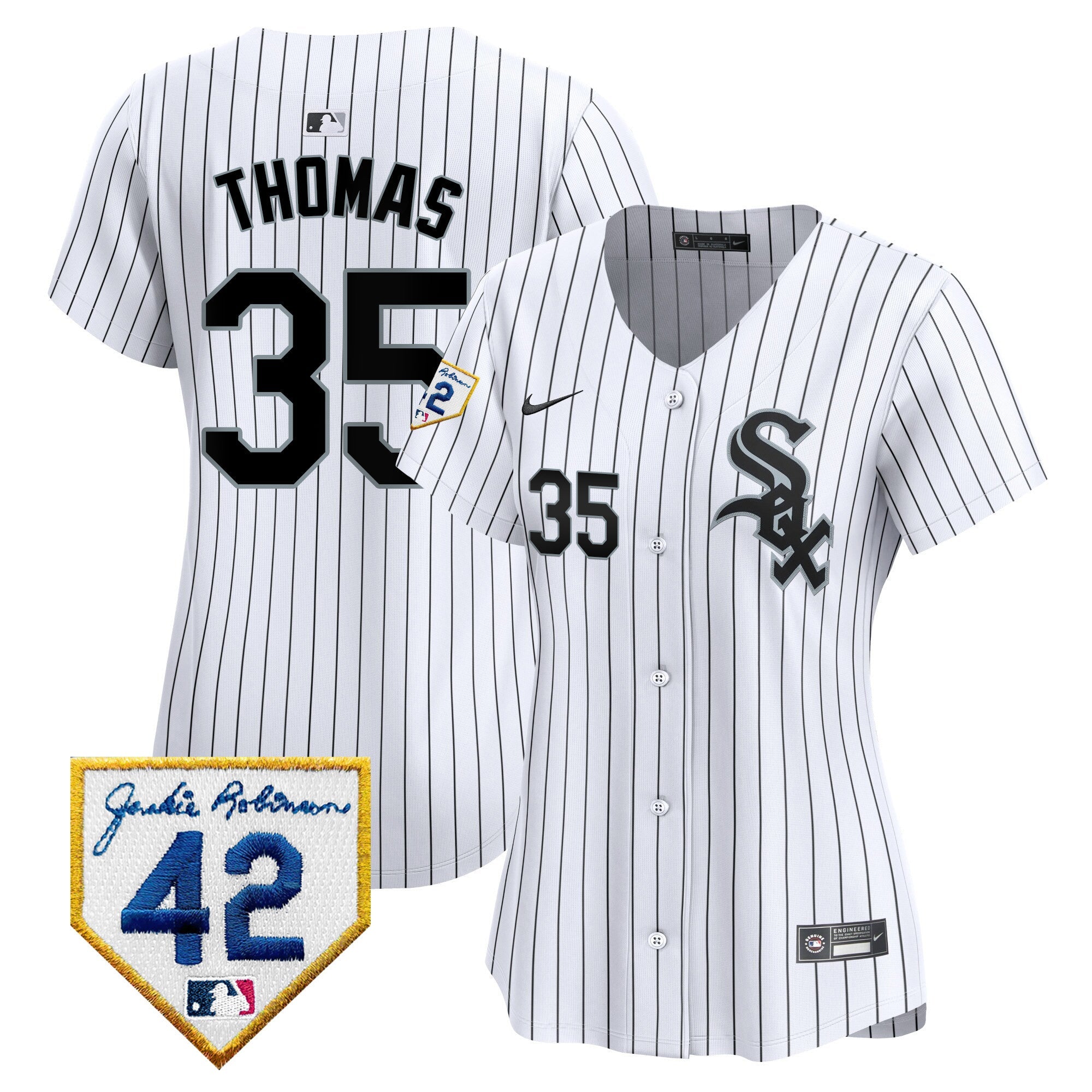 Women’s Chicago 2024 Jackie Robinson Patch Vapor Premier Limited Jersey