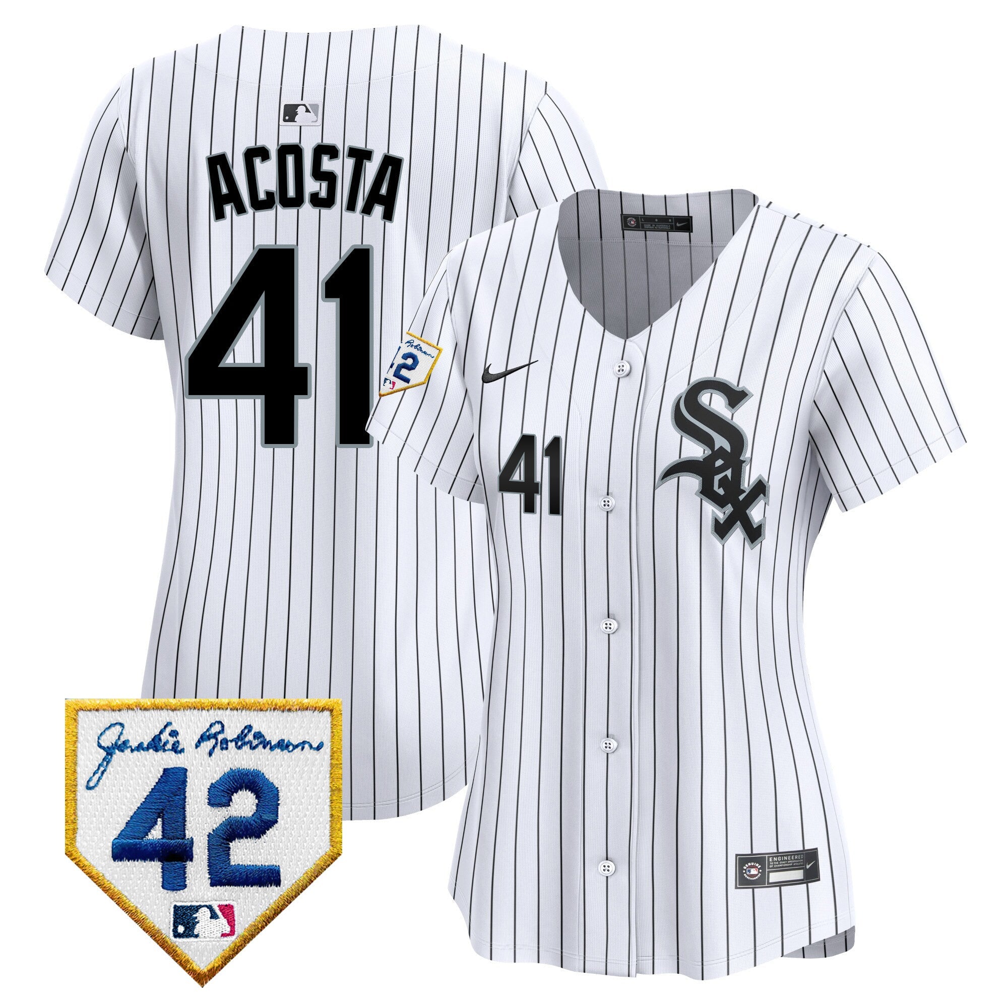 Women’s Chicago 2024 Jackie Robinson Patch Vapor Premier Limited Jersey