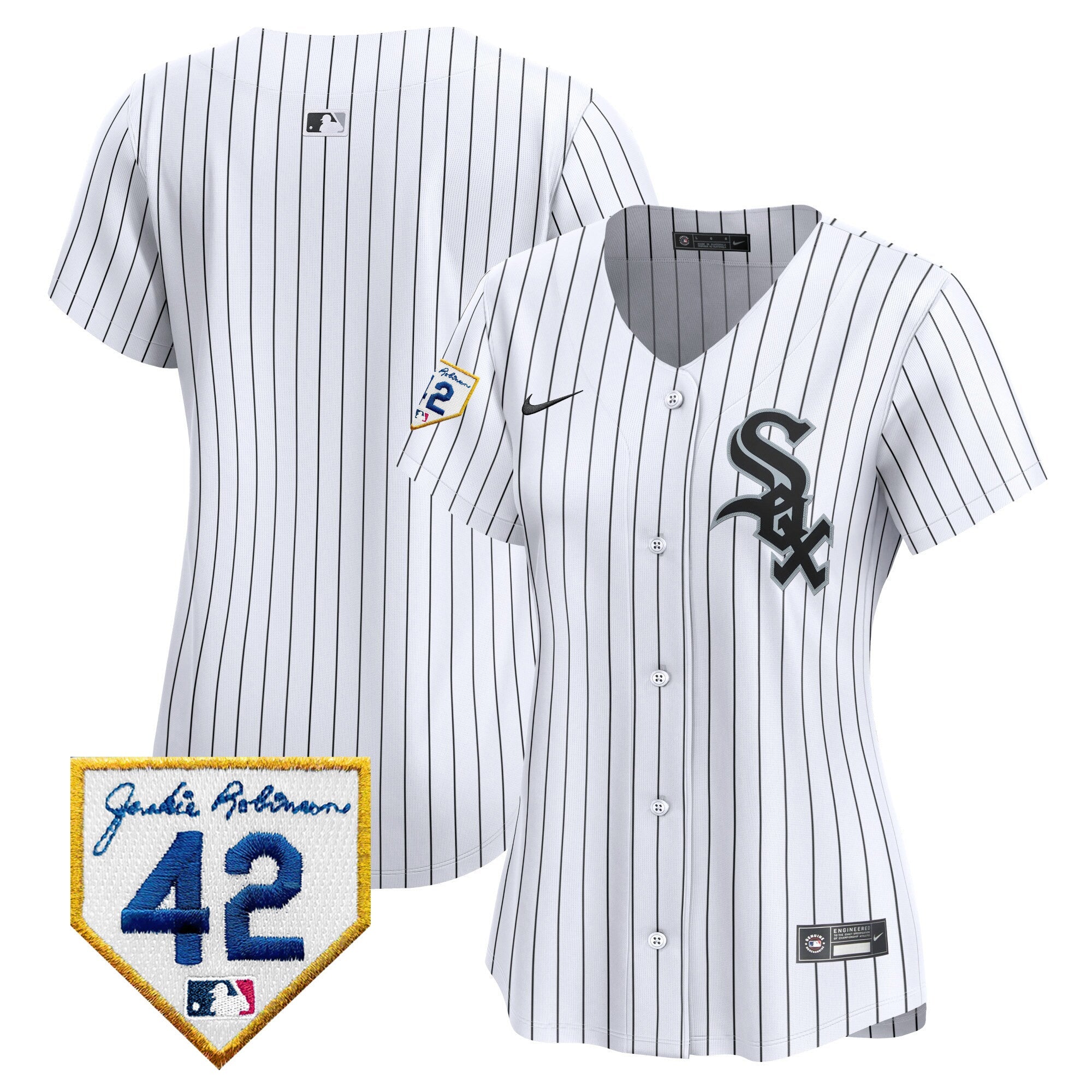 Women’s Chicago 2024 Jackie Robinson Patch Vapor Premier Limited Jersey