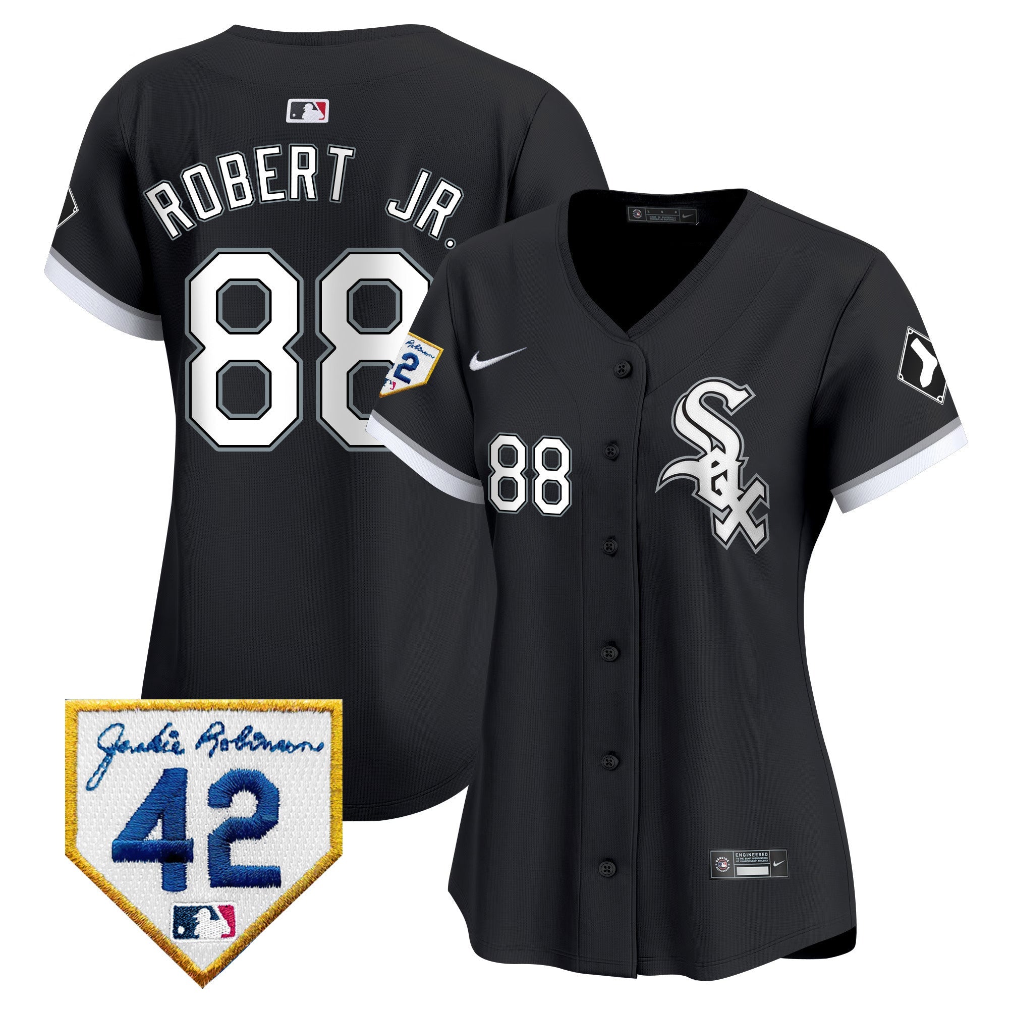 Women’s Chicago 2024 Jackie Robinson Patch Vapor Premier Limited Jersey