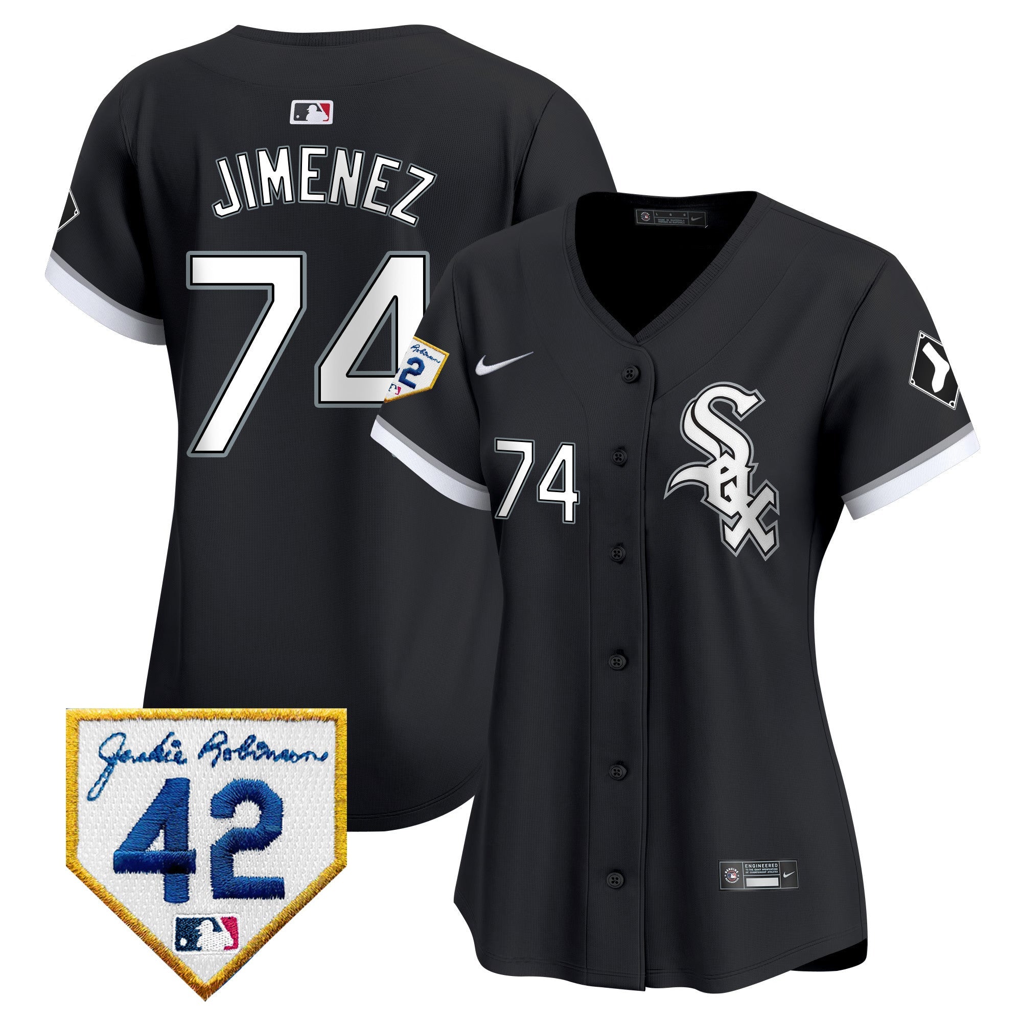 Women’s Chicago 2024 Jackie Robinson Patch Vapor Premier Limited Jersey