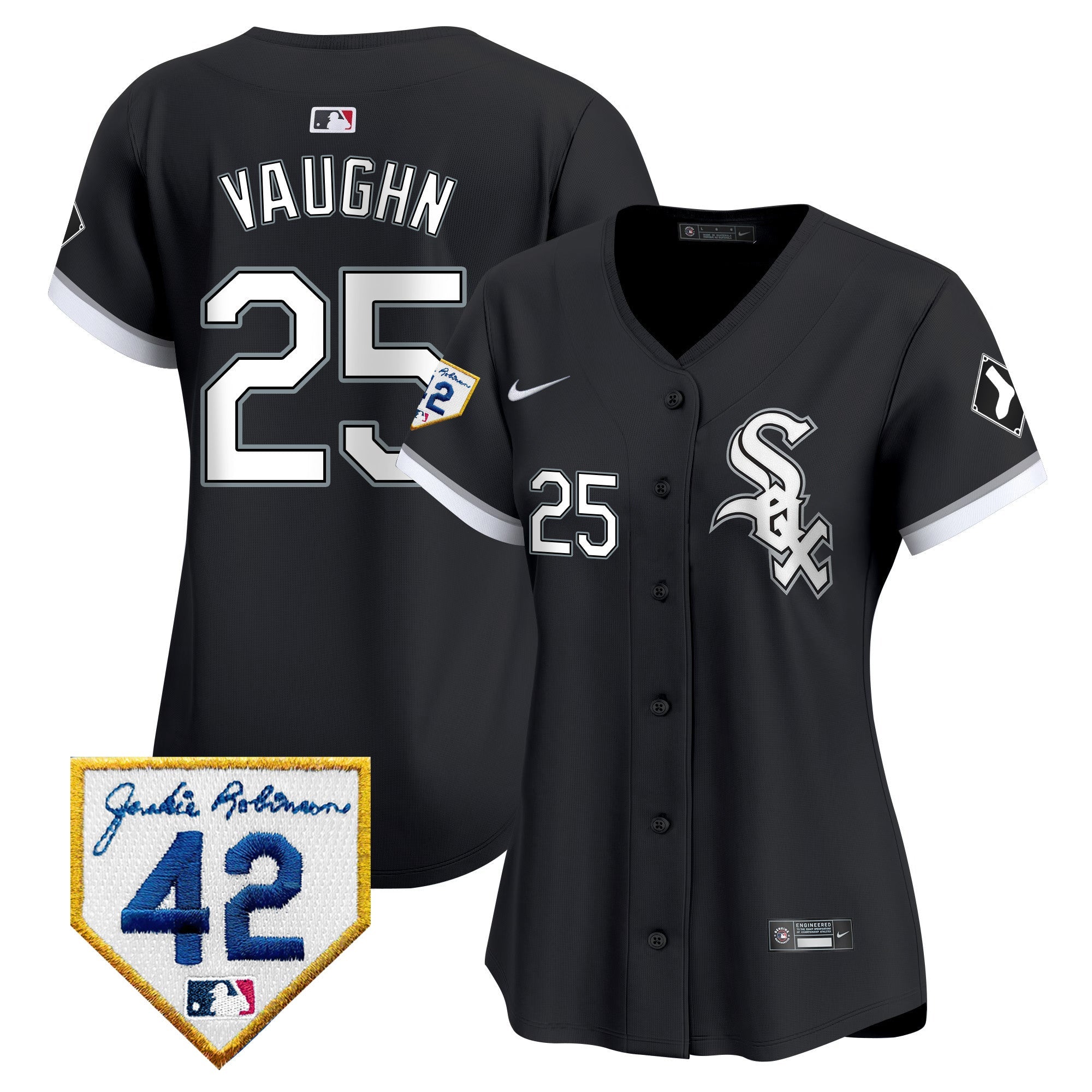 Women’s Chicago 2024 Jackie Robinson Patch Vapor Premier Limited Jersey