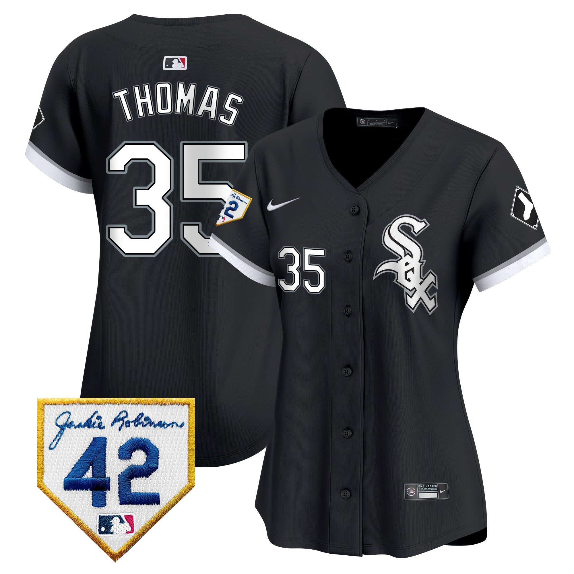 Women’s Chicago 2024 Jackie Robinson Patch Vapor Premier Limited Jersey