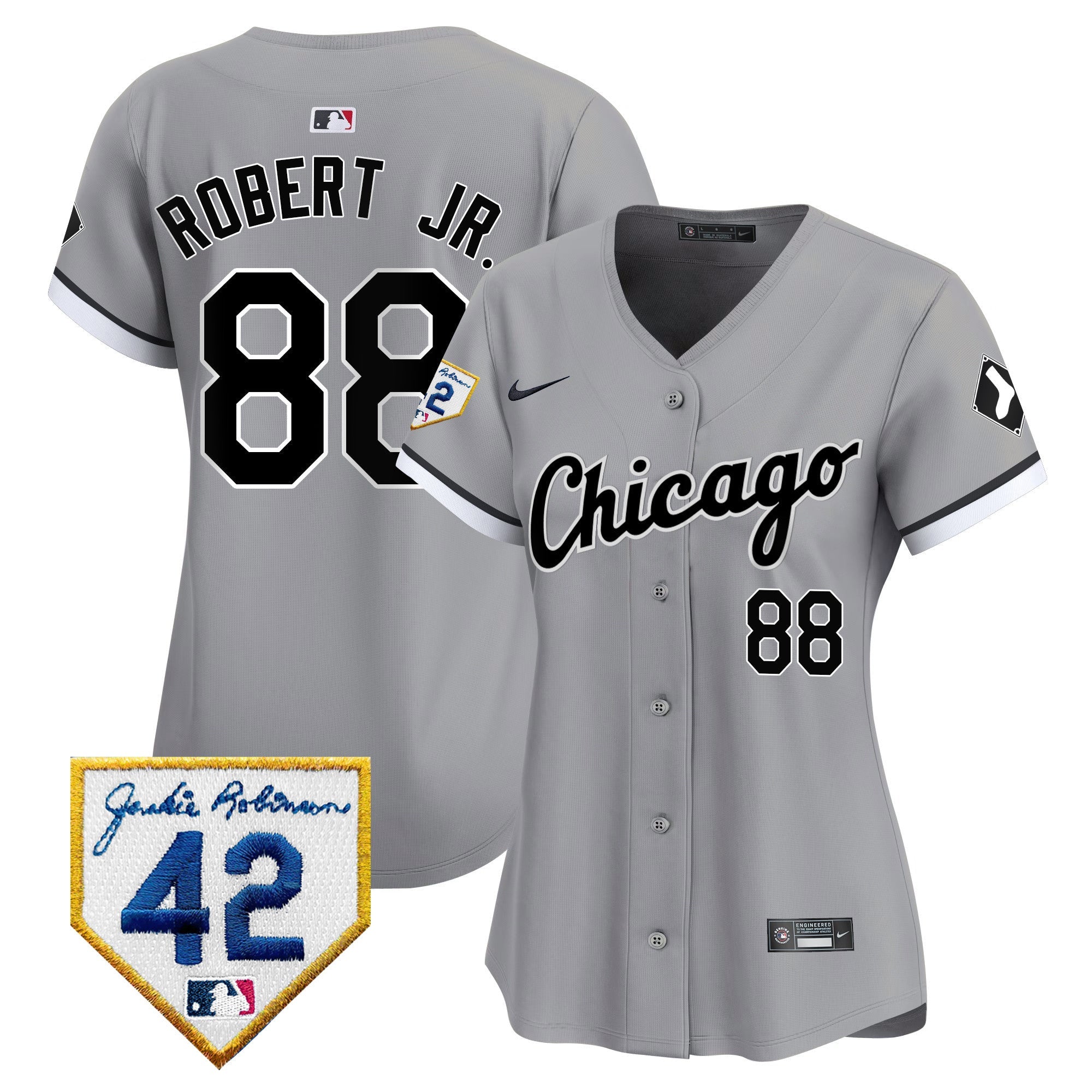 Women’s Chicago 2024 Jackie Robinson Patch Vapor Premier Limited Jersey