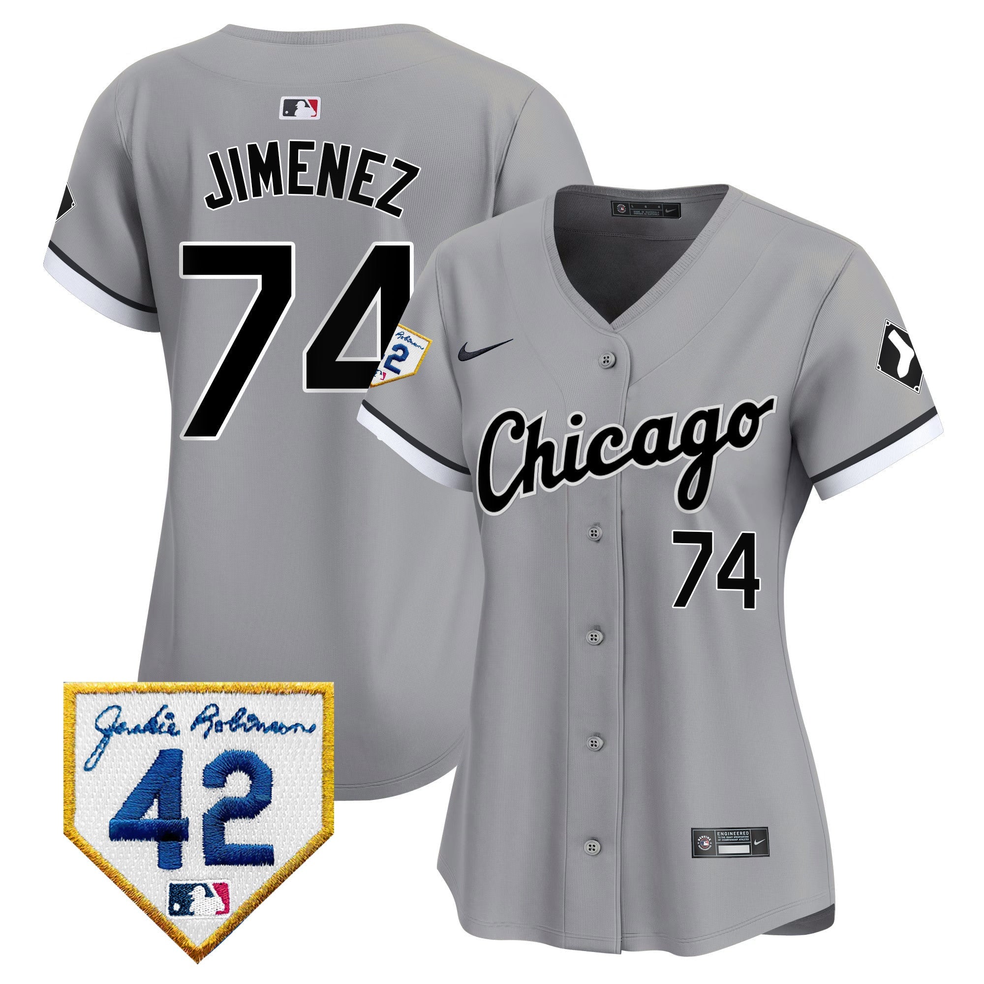 Women’s Chicago 2024 Jackie Robinson Patch Vapor Premier Limited Jersey